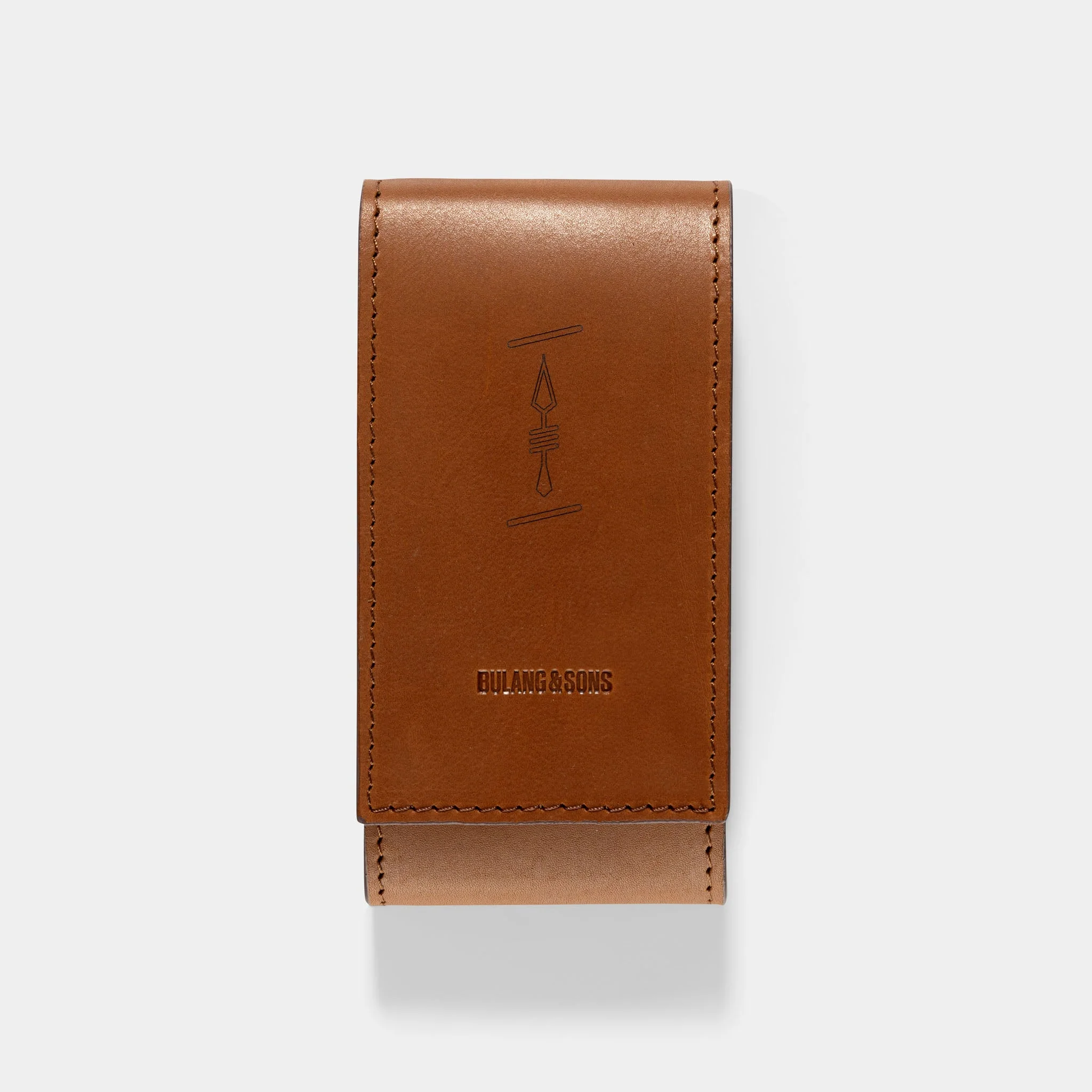 Arrow Chevalin Cognac Brown Leather Watch Pouch - Image 3