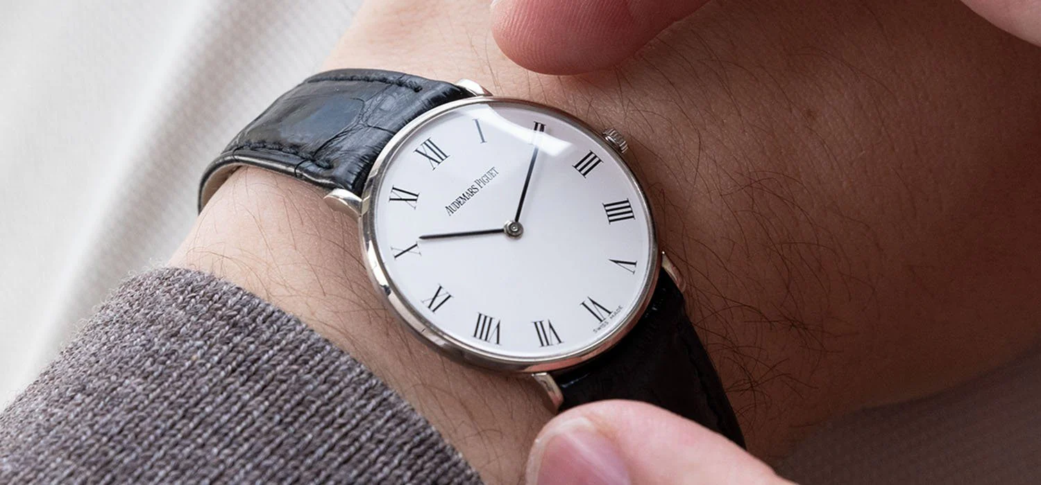 Audemars Piguet Ultra-Thin White Gold Watch - Image 10