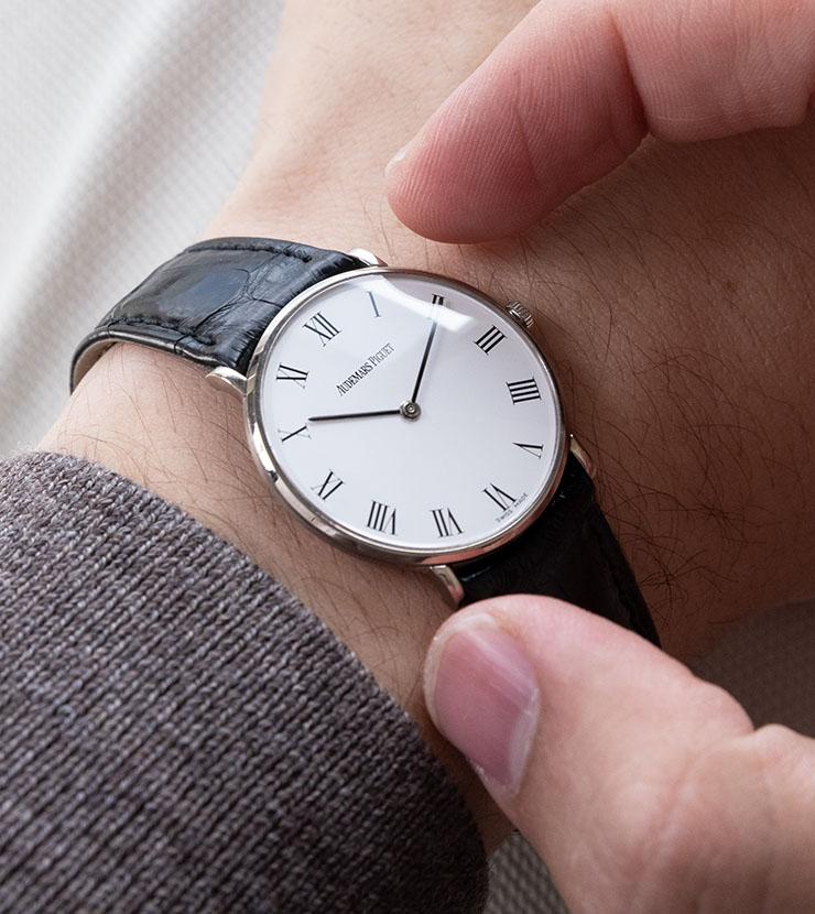 Audemars Piguet Ultra-Thin White Gold Watch - Image 11