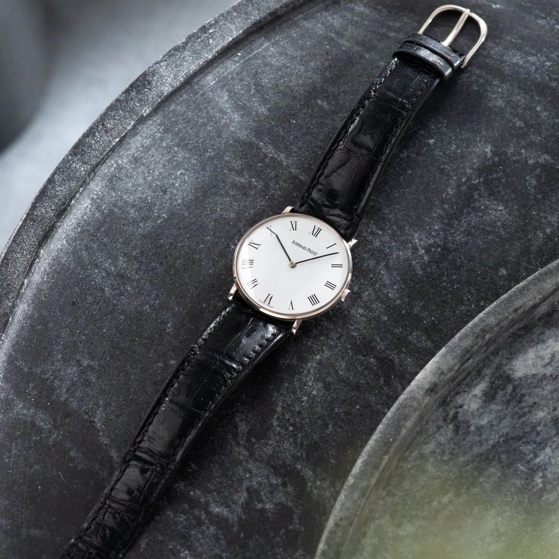 Audemars Piguet Ultra-Thin White Gold Watch - Image 5