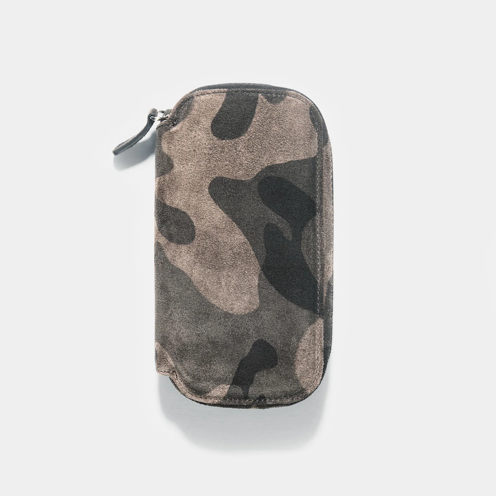 Black Camo 2 Watch Leather Zip Pouch - Image 6
