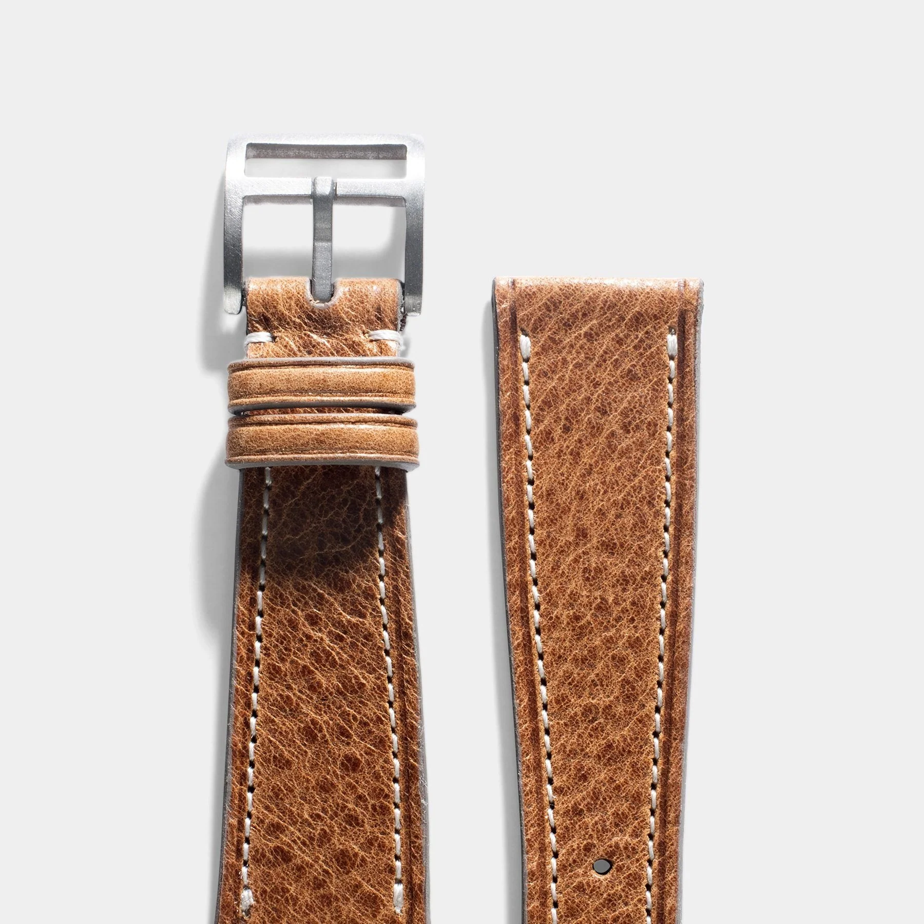 Bohémien Brown Leather Watch Strap - Image 3