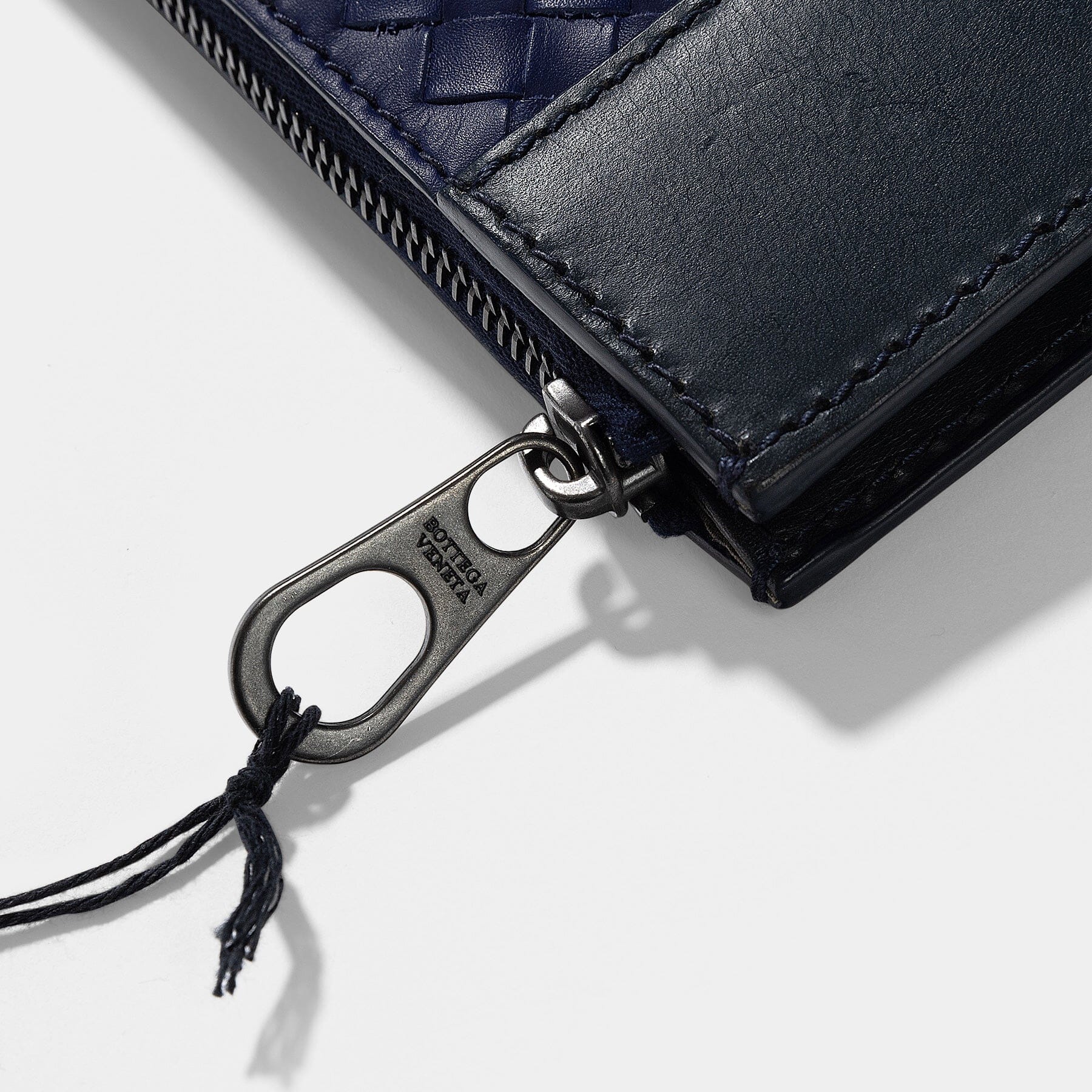 Bottega Veneta  Blue Intrecciato Document Case - Image 10