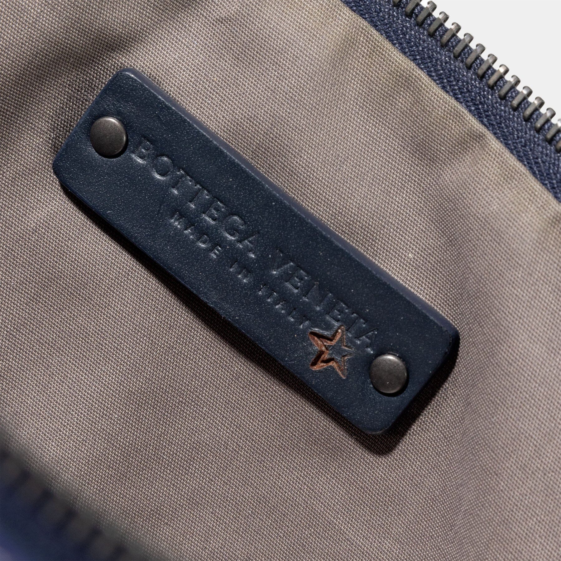 Bottega Veneta  Blue Intrecciato Document Case - Image 4