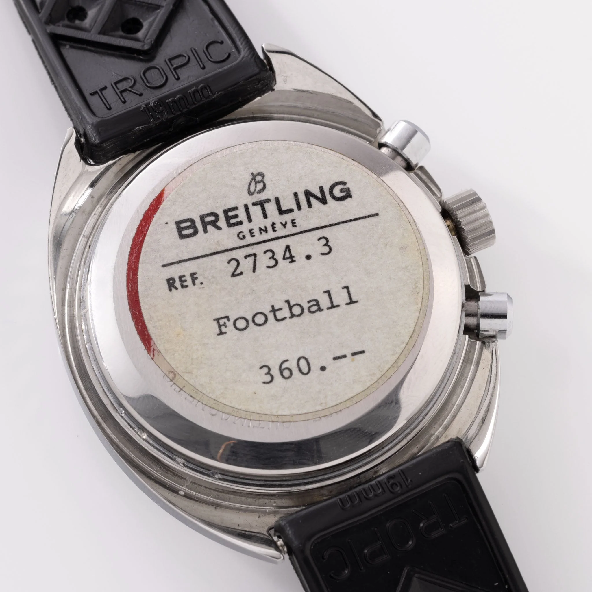 Breitling Football Timer Chronograph ref 2734.3 - Image 3