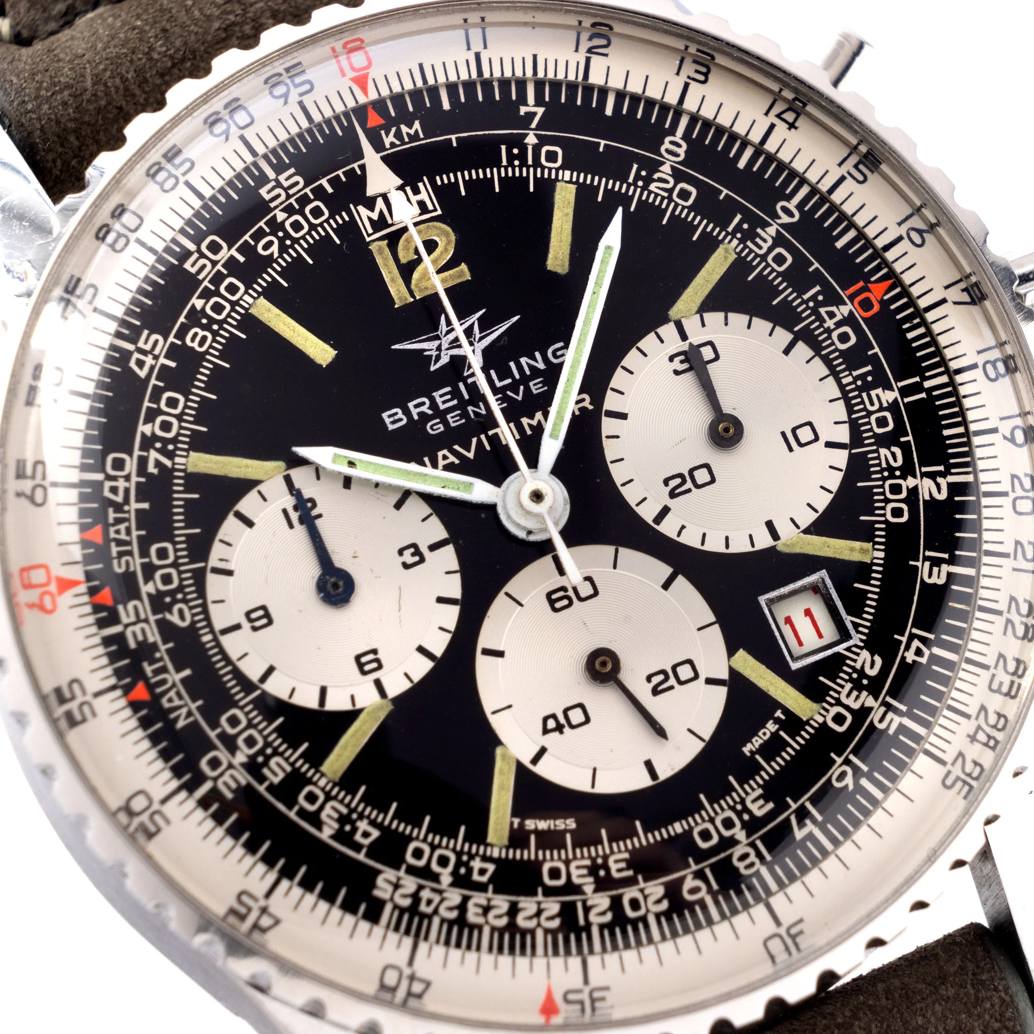 Breitling Navitimer Black Dial”Twin jet” Ref 7806 - Image 3