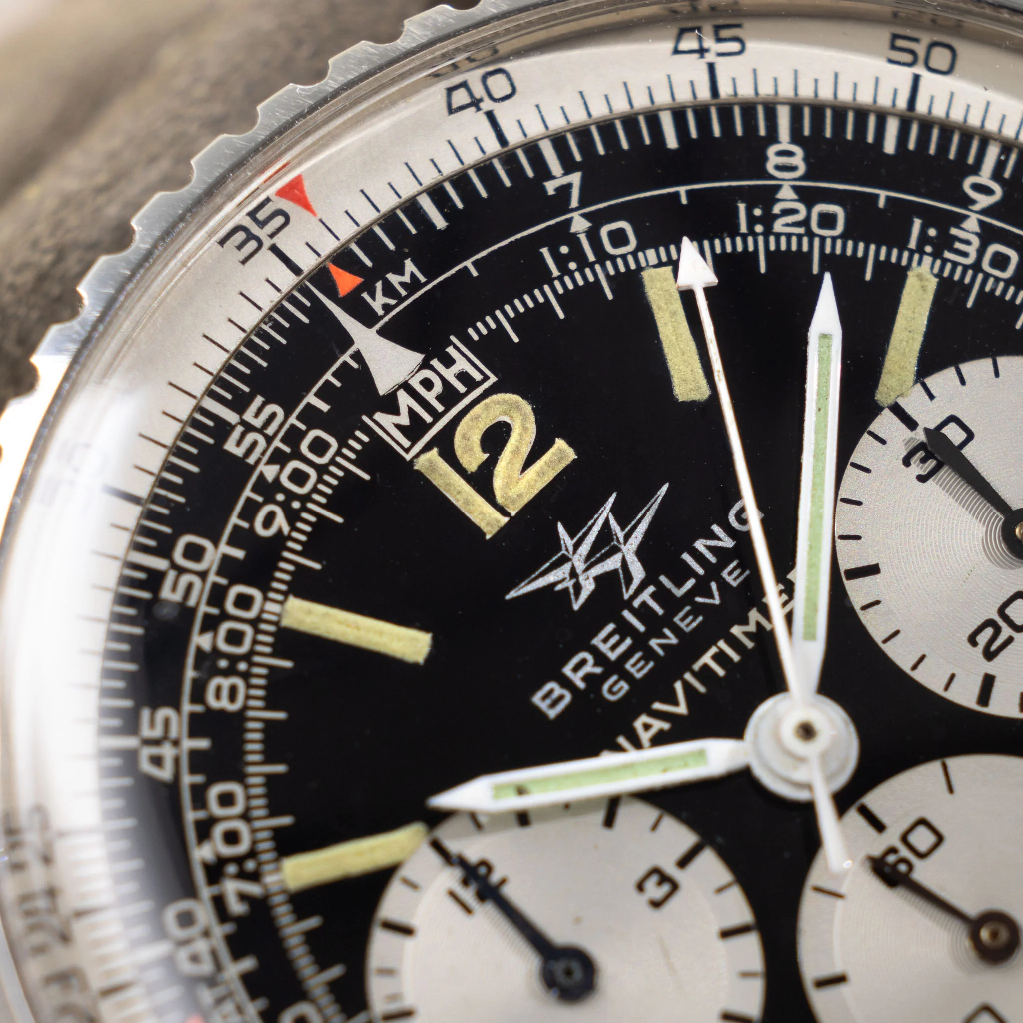 Breitling Navitimer Black Dial”Twin jet” Ref 7806 - Image 5