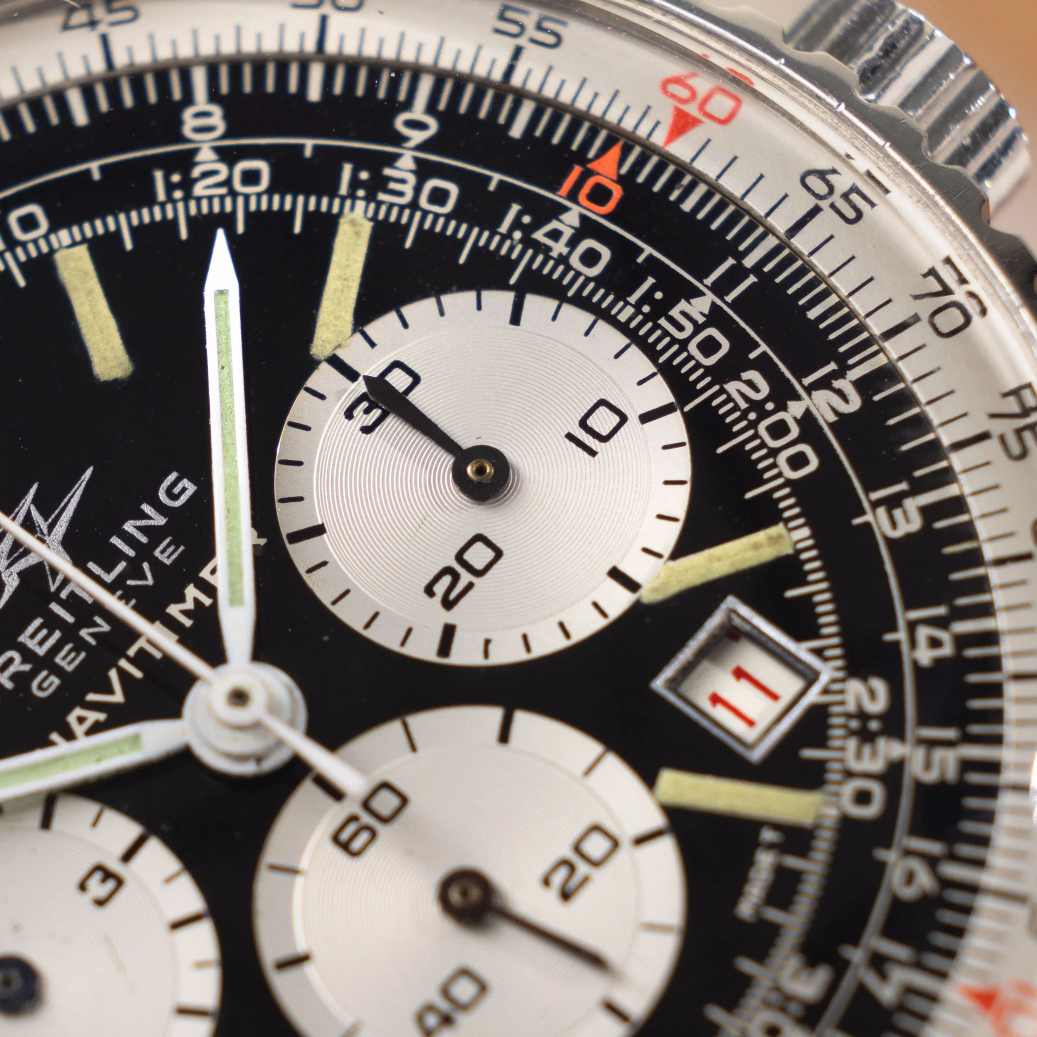 Breitling Navitimer Black Dial”Twin jet” Ref 7806 - Image 6