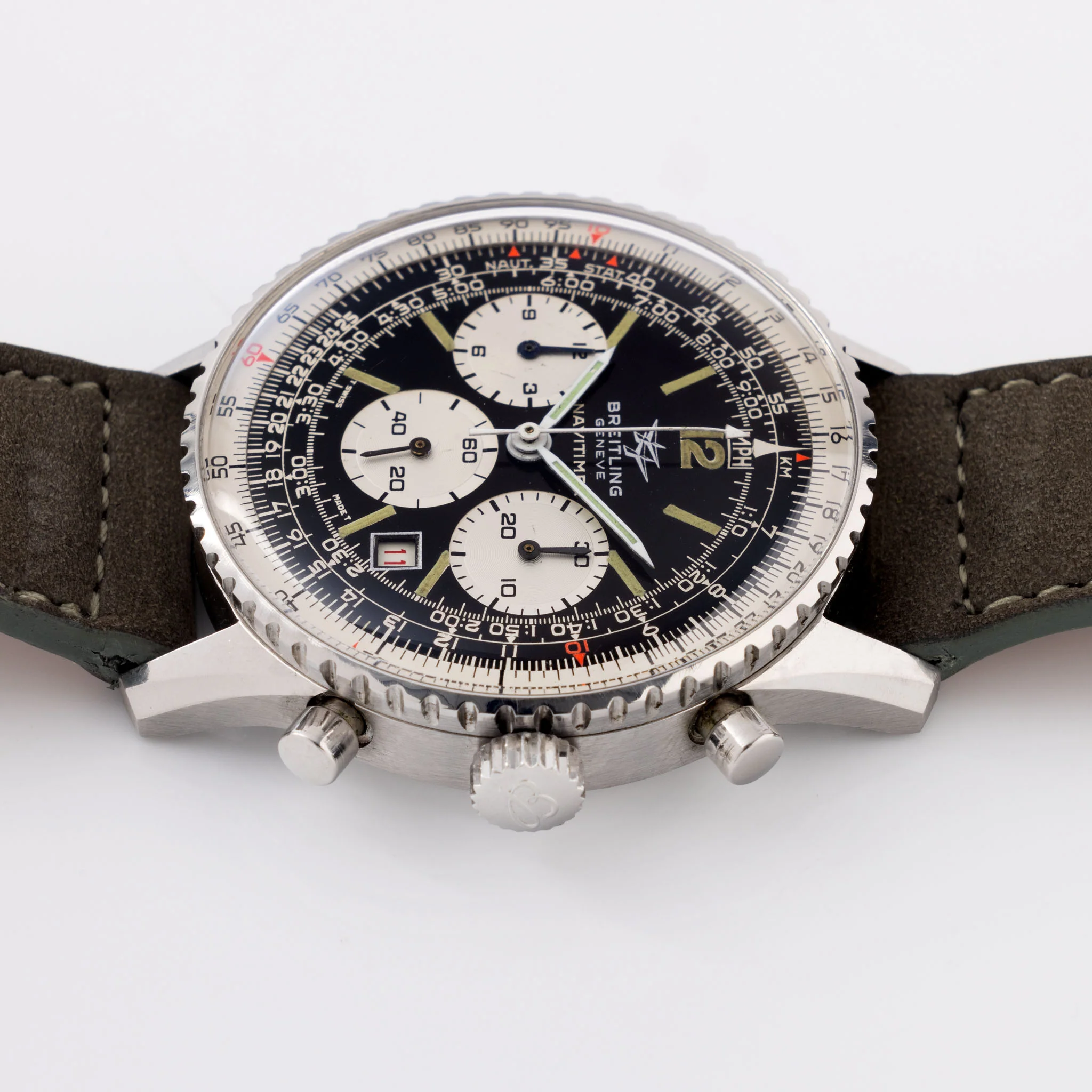 Breitling Navitimer Black Dial”Twin jet” Ref 7806 - Image 7