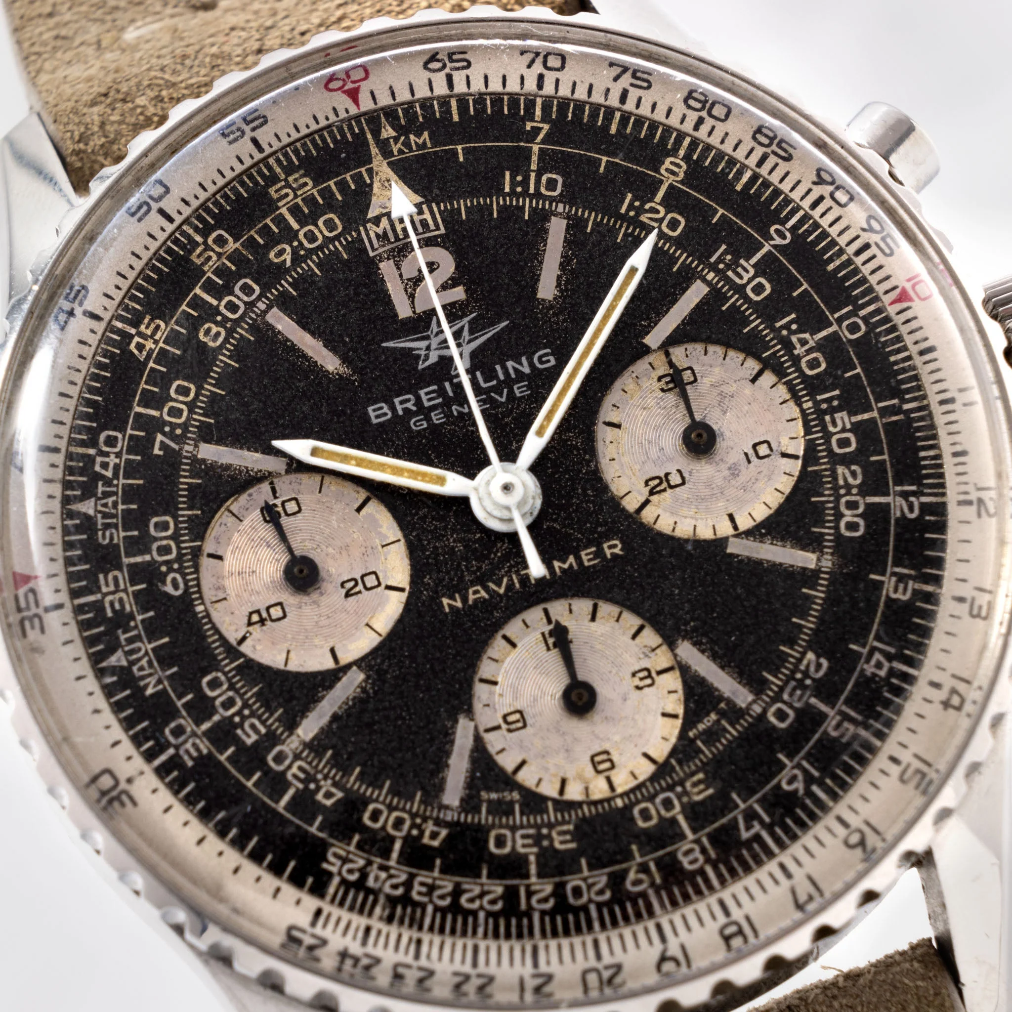 Breitling Navitimer Black Twin Jet Dial Ref 806 - Image 4
