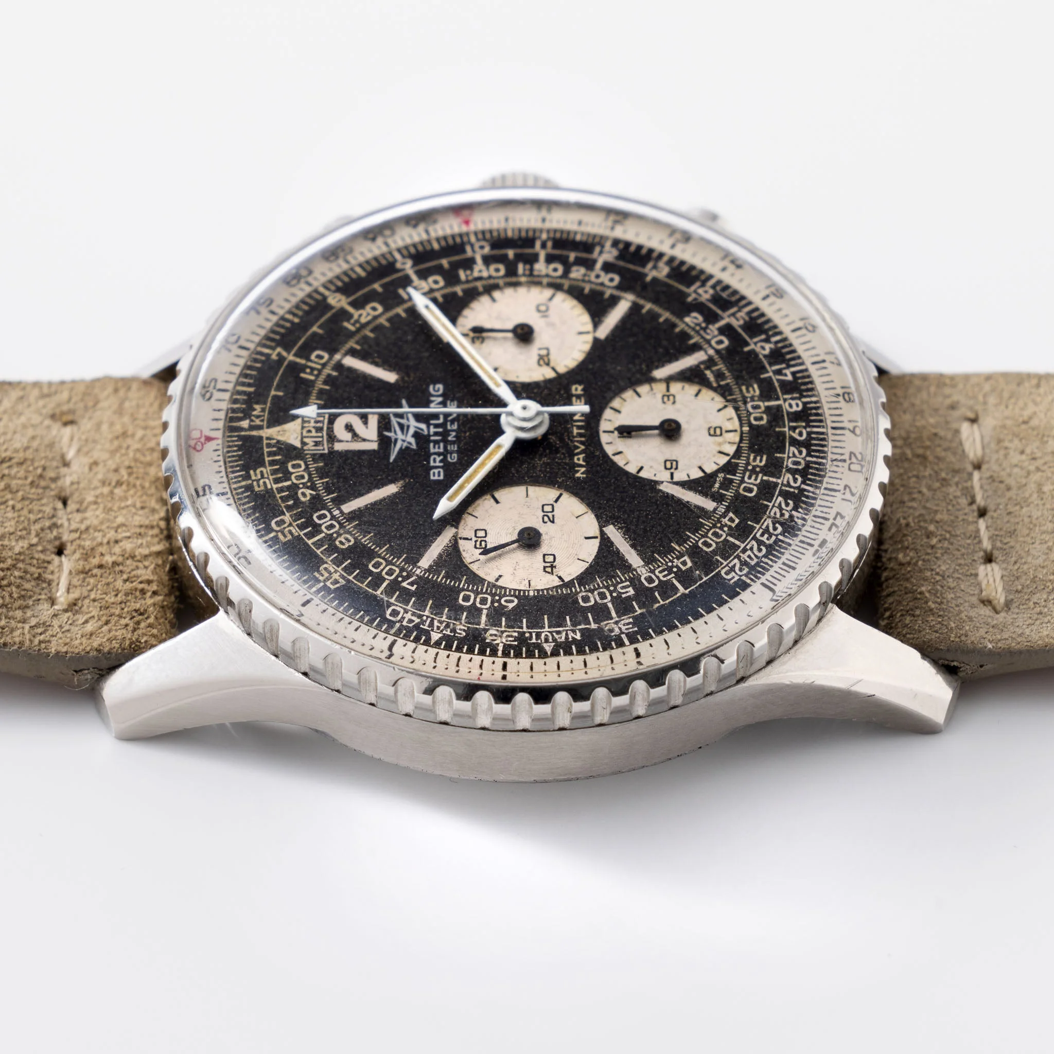 Breitling Navitimer Black Twin Jet Dial Ref 806 - Image 6