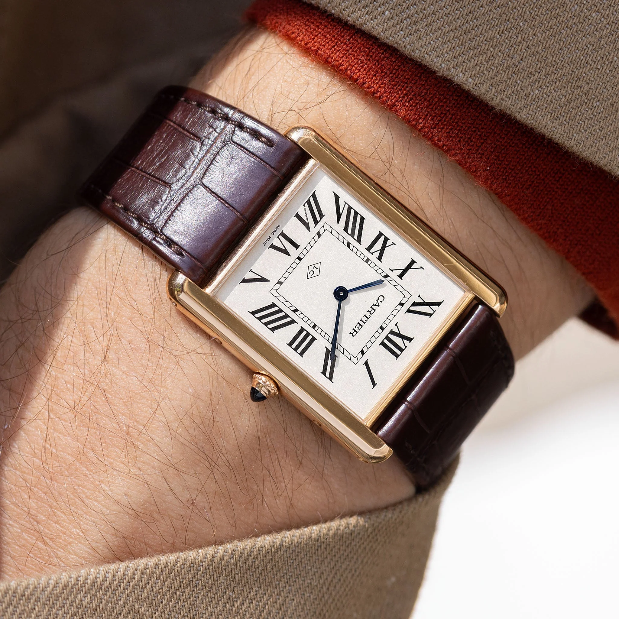 Cartier Tank Louis XL 3280 Collaborateur Edition 18kt Rose Gold Box and Papers - Image 3