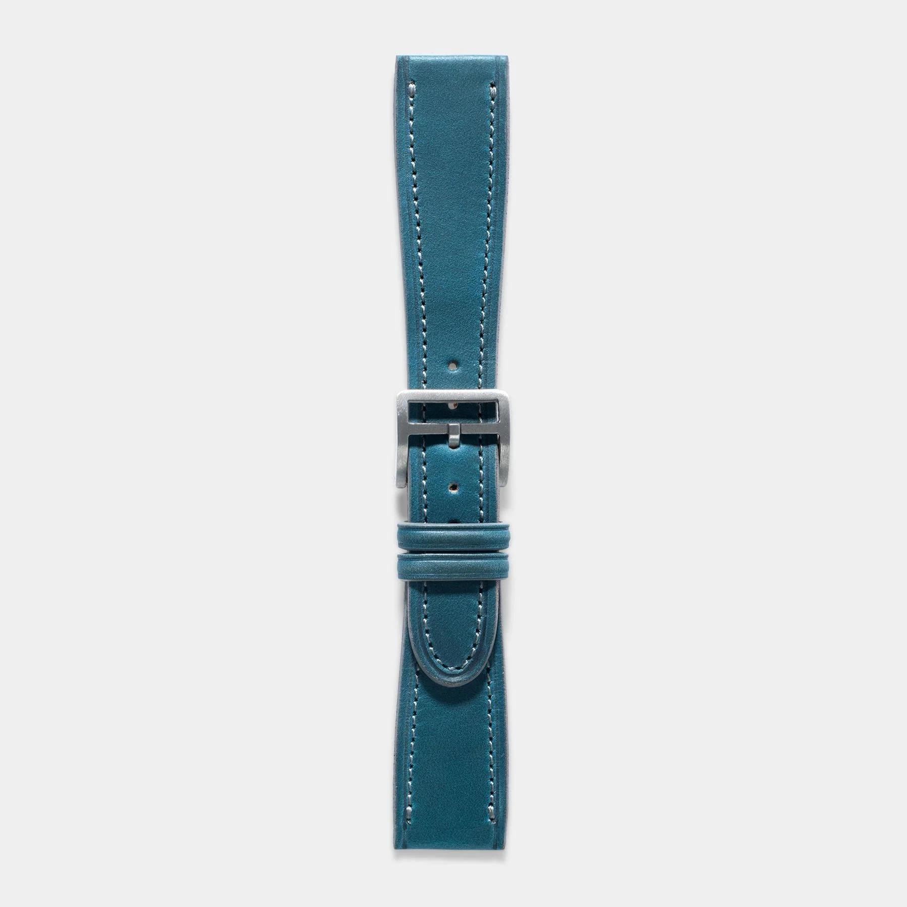 Château de Cassis Blue Horween Leather Watch Strap - Image 6