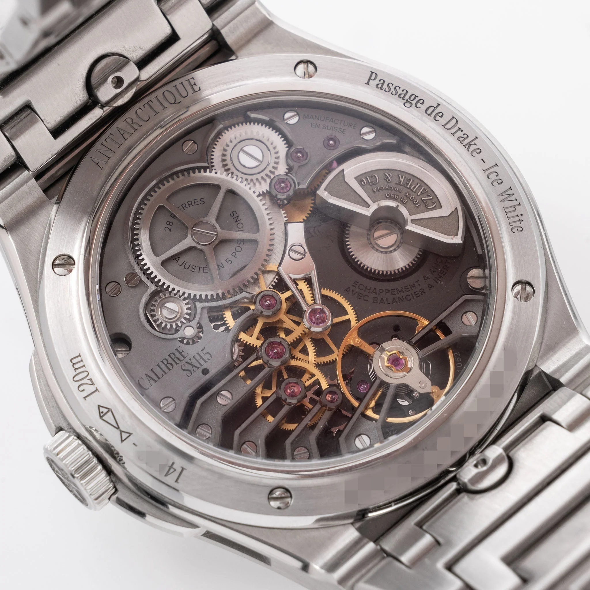 Czapek Antarctique "Passage de Drake" Unique Silver Dial Full Set - Image 10