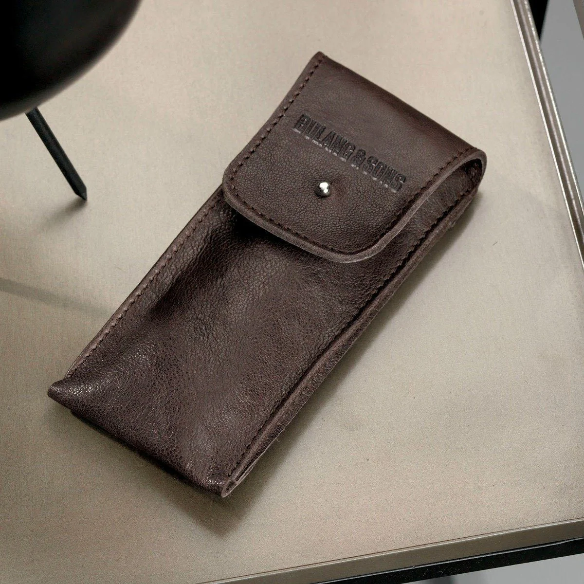 Dark Brown Leather Watch Pouch - Image 3