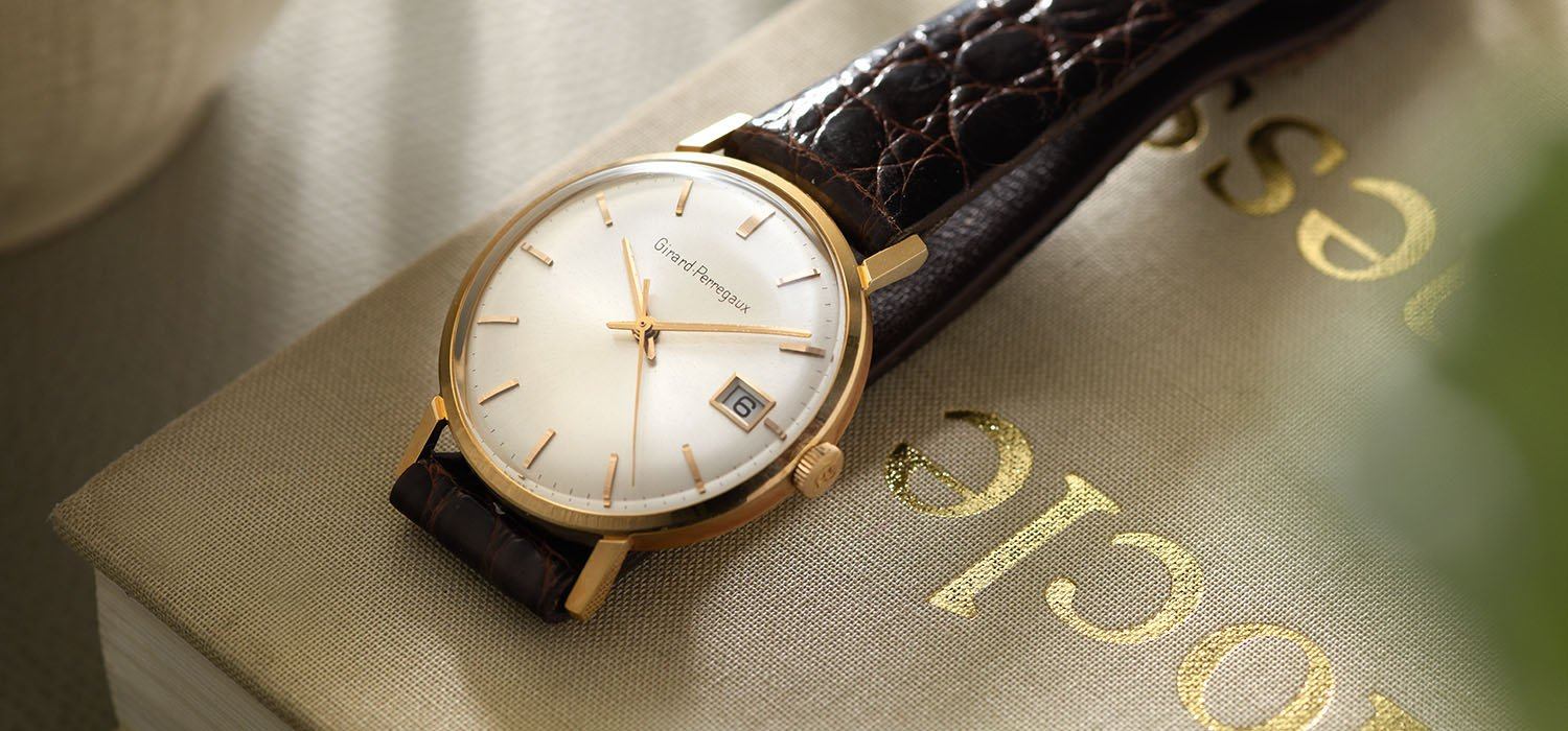 Girard Perregaux Dress Watch with box and paper New Old Stock - Image 10