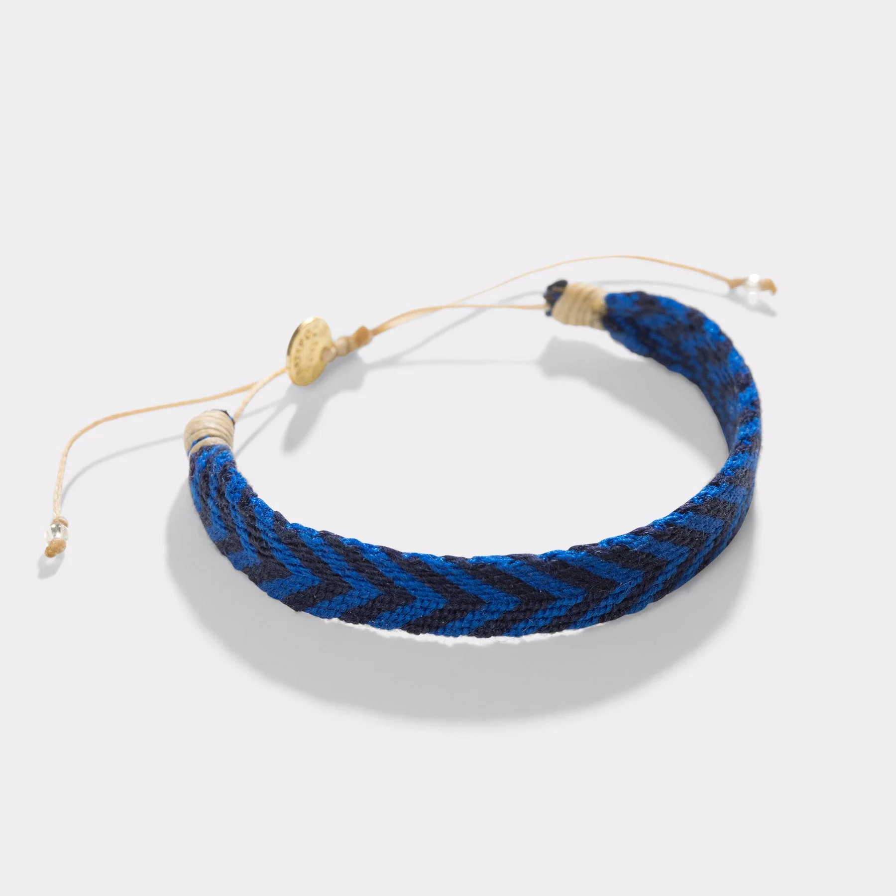 Guanabana Handmade Captain Bracelet Blue Arrows - Image 4