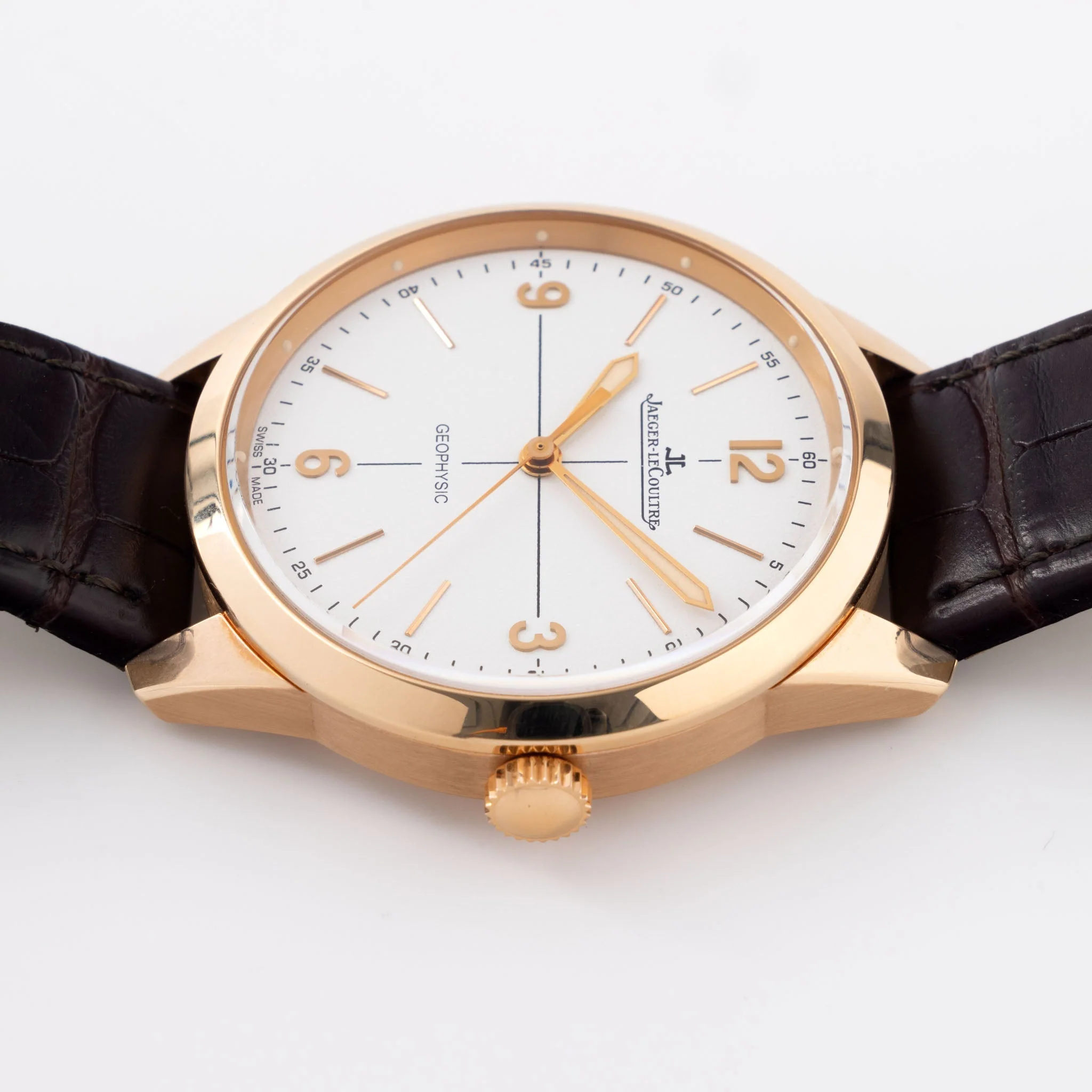 Jaeger-LeCoultre Geophysic 1958 Rose Gold with Box and Papers Ref JL Q8002520 - Image 10