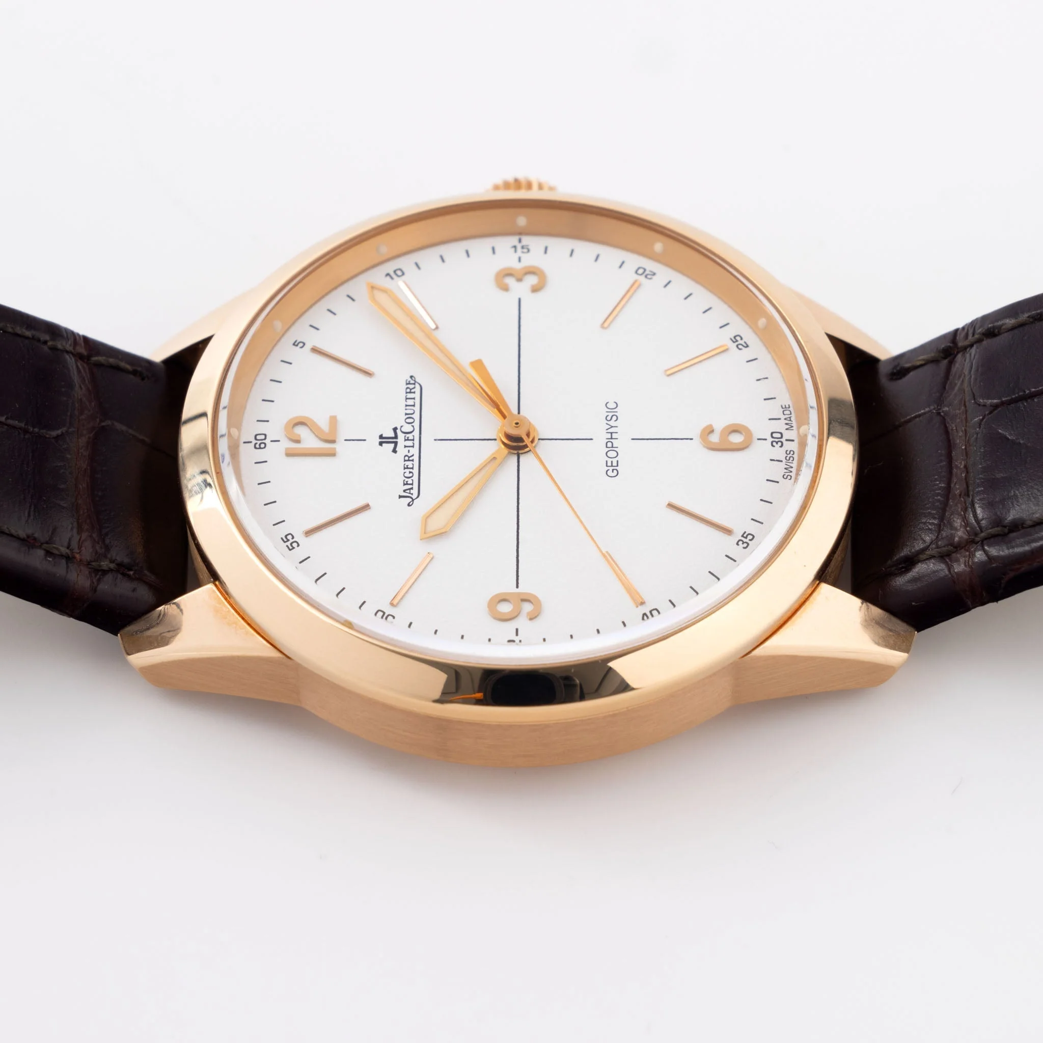 Jaeger-LeCoultre Geophysic 1958 Rose Gold with Box and Papers Ref JL Q8002520 - Image 11
