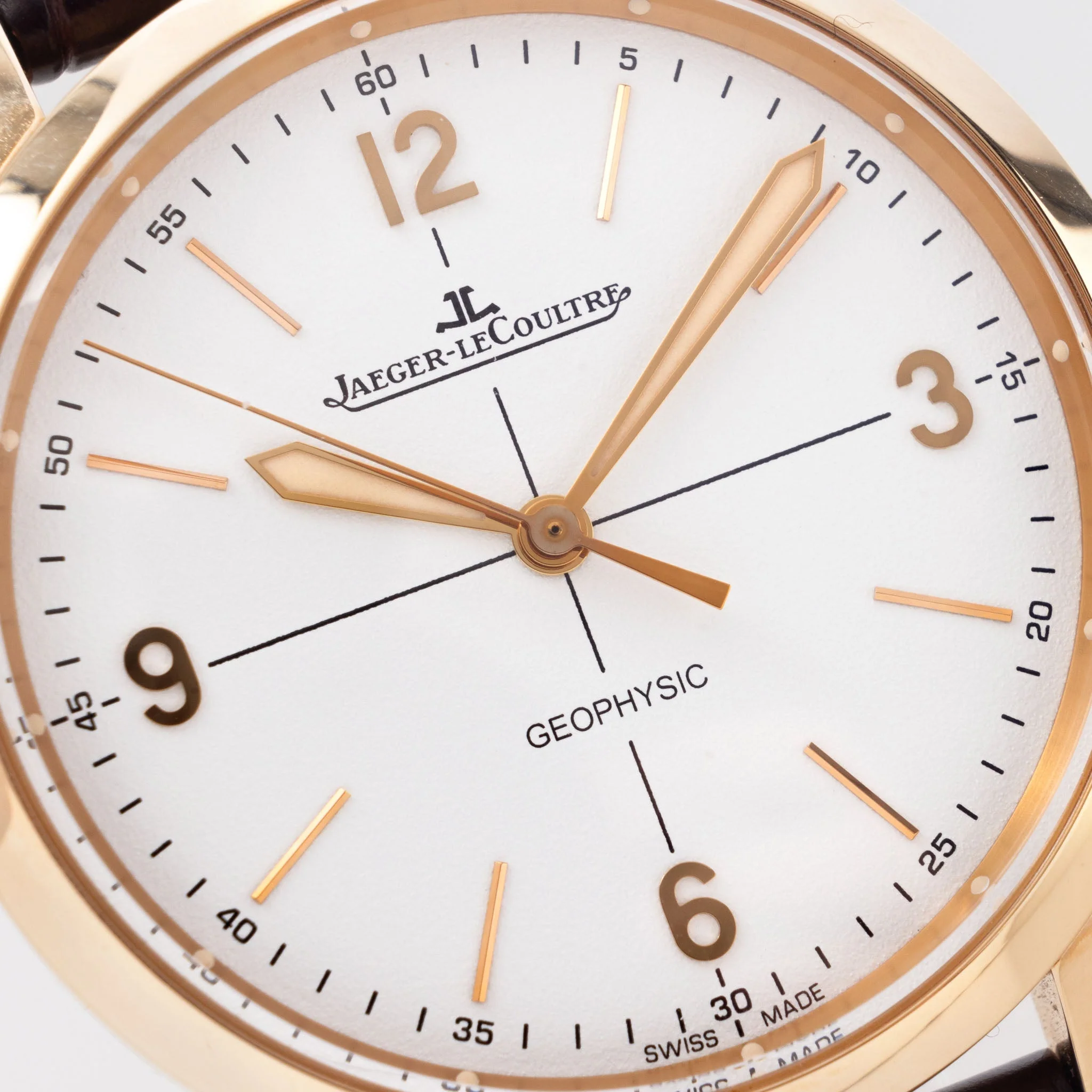 Jaeger-LeCoultre Geophysic 1958 Rose Gold with Box and Papers Ref JL Q8002520 - Image 4