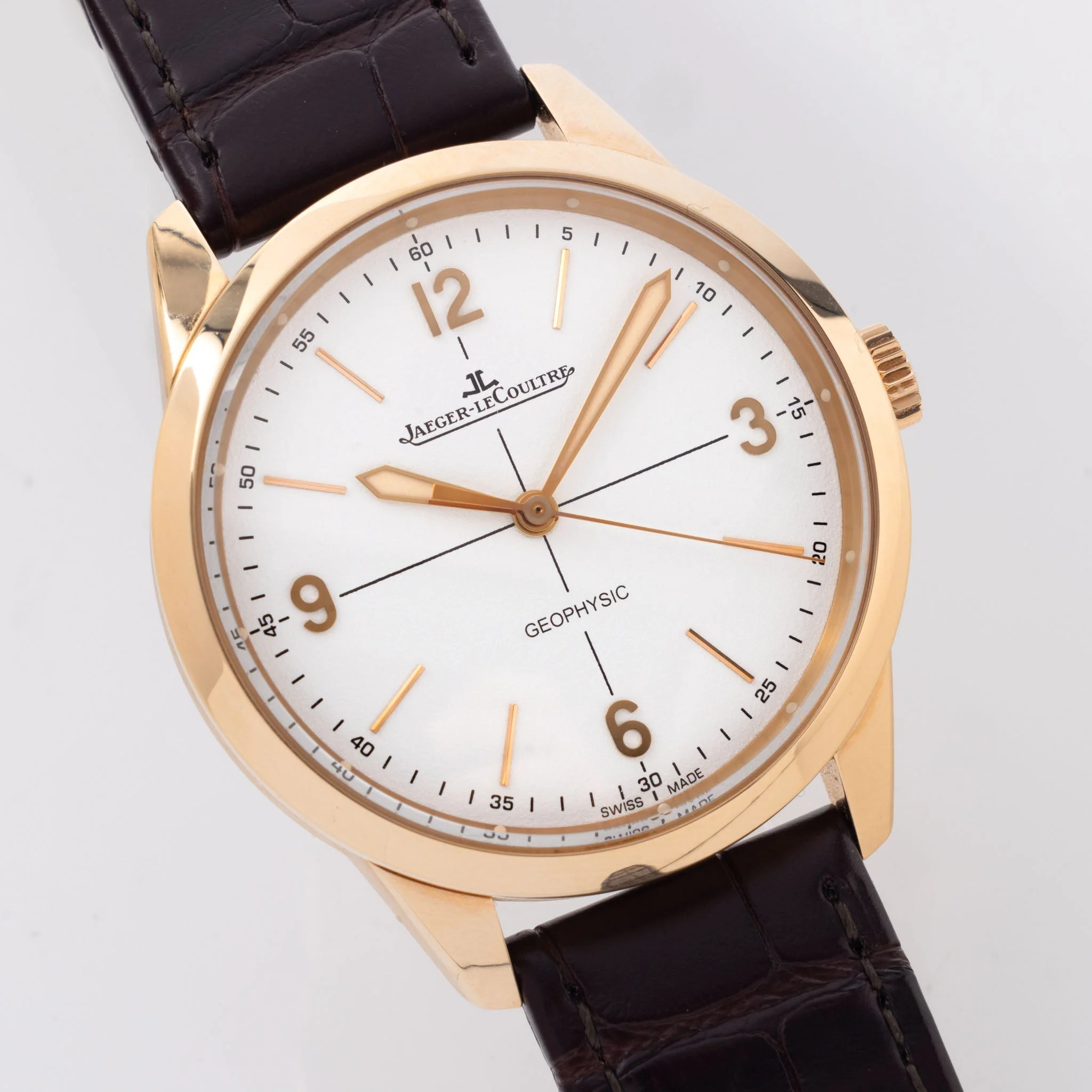 Jaeger-LeCoultre Geophysic 1958 Rose Gold with Box and Papers Ref JL Q8002520 - Image 5
