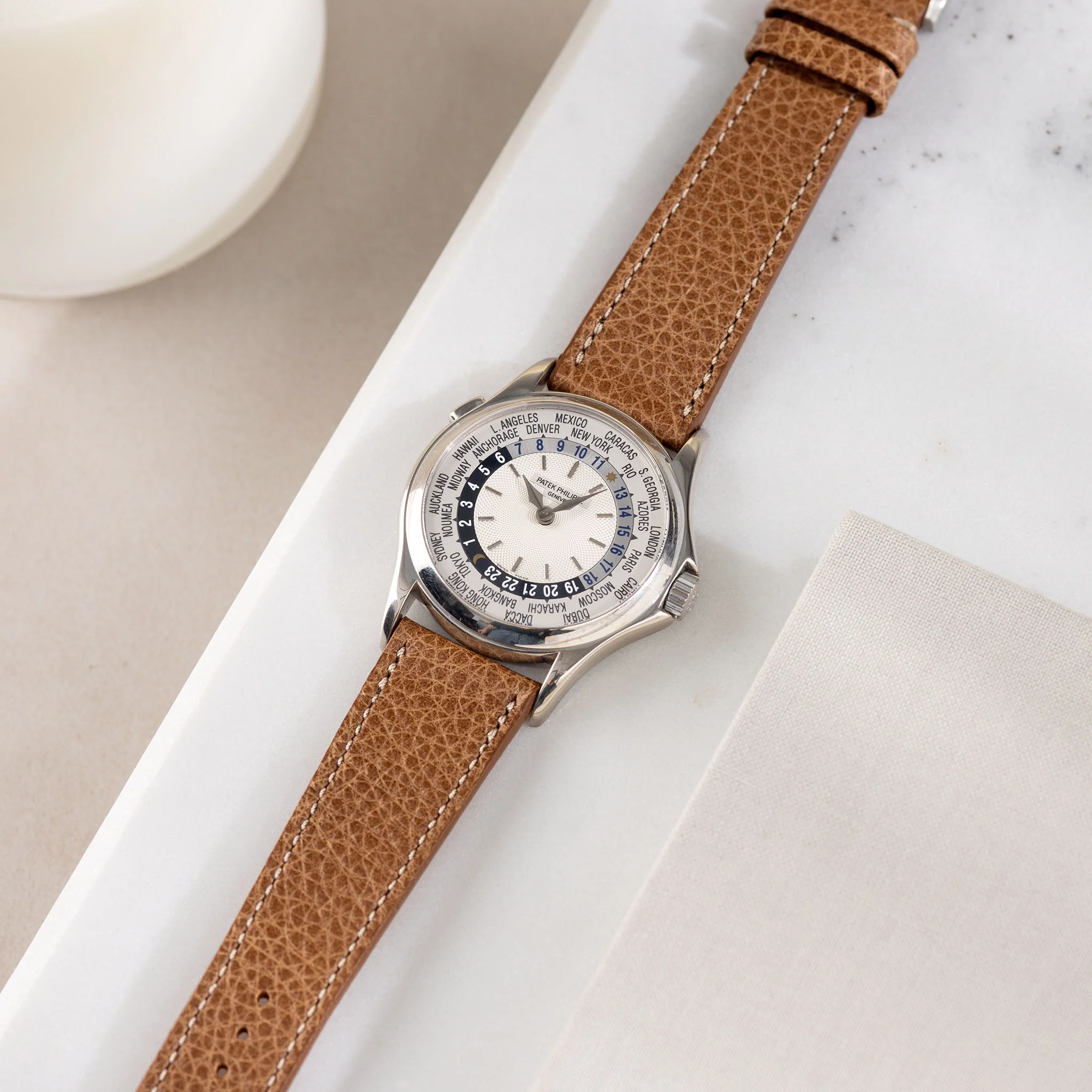 Kansas Brown Leather Watch Strap - Image 4