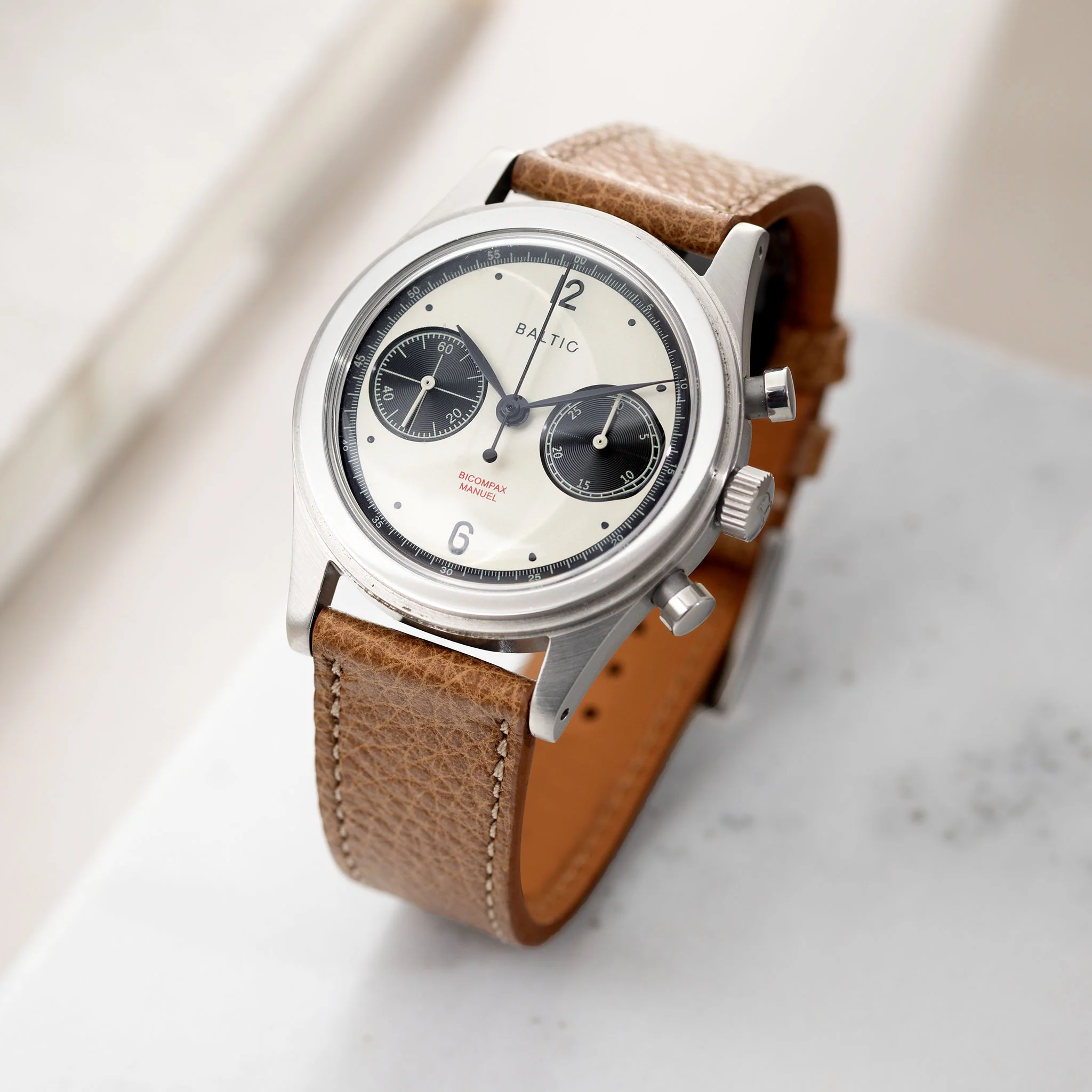 Kansas Brown Leather Watch Strap - Image 6