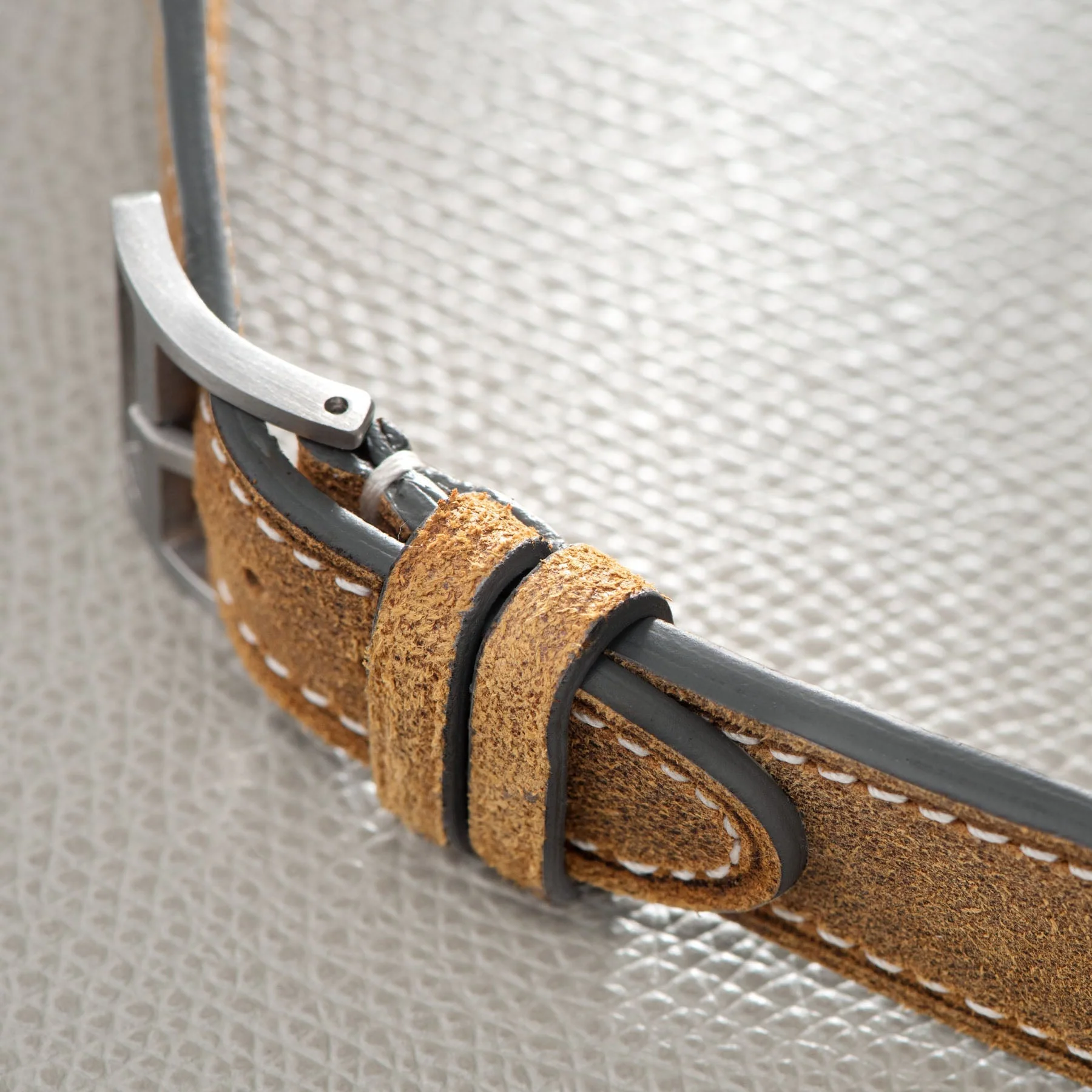 Le Marais Brown Leather Watch Strap - Image 3