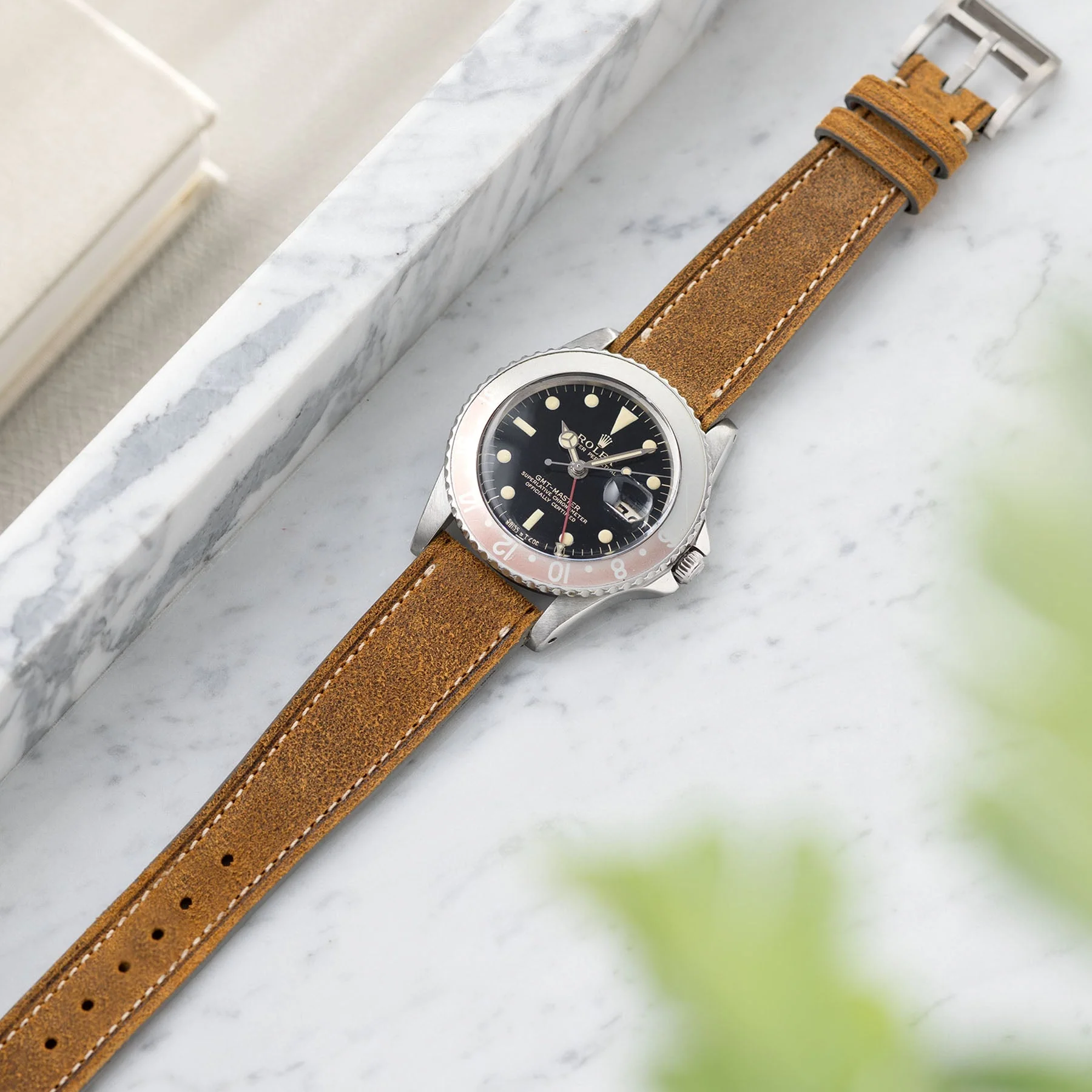 Le Marais Brown Leather Watch Strap - Image 8