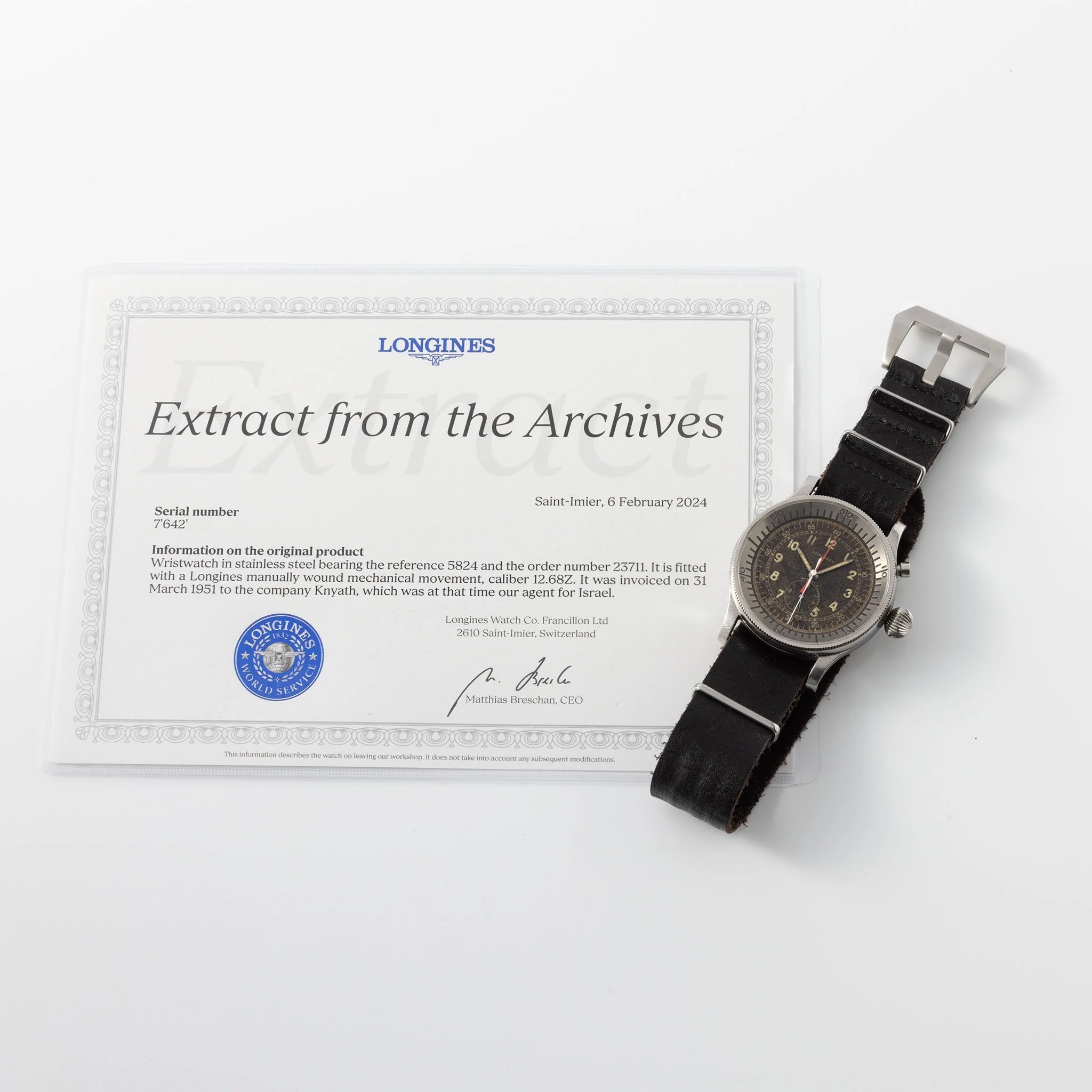 Longines "Chronostop" Ref 5824 - Image 3