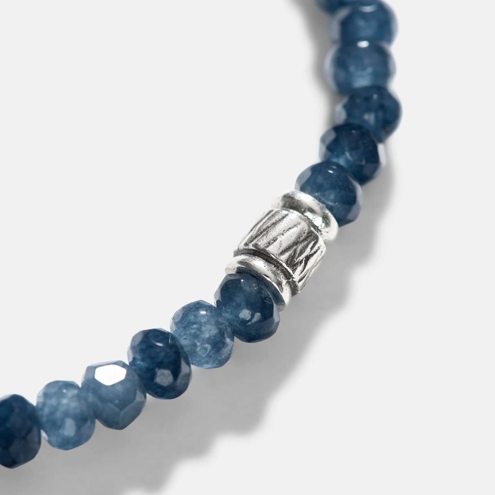 Oskar Gydell Blue Jade Bracelet With Inka Bead - Image 3