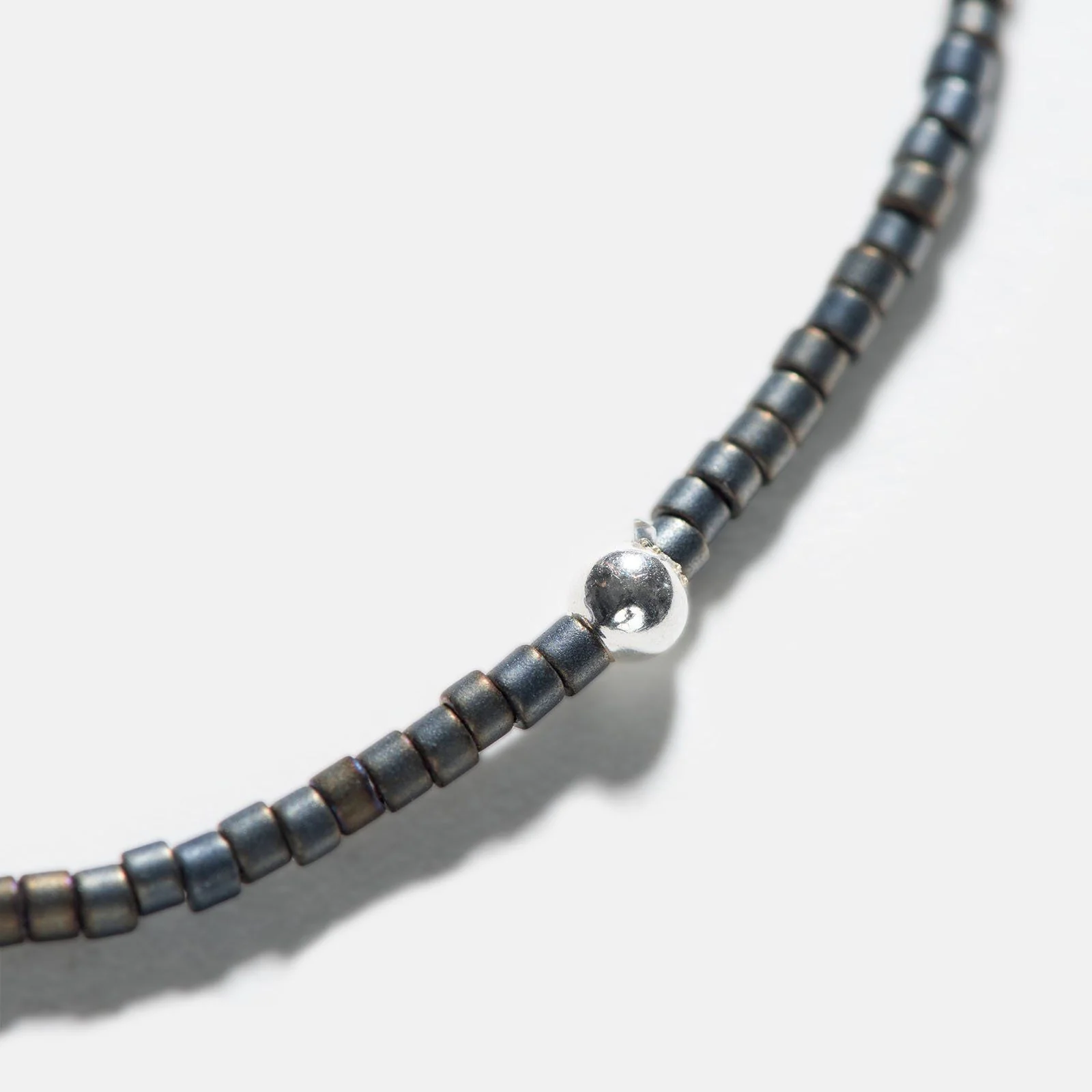 Oskar Gydell Miyuki Bracelet Silver - 5 - Image 3