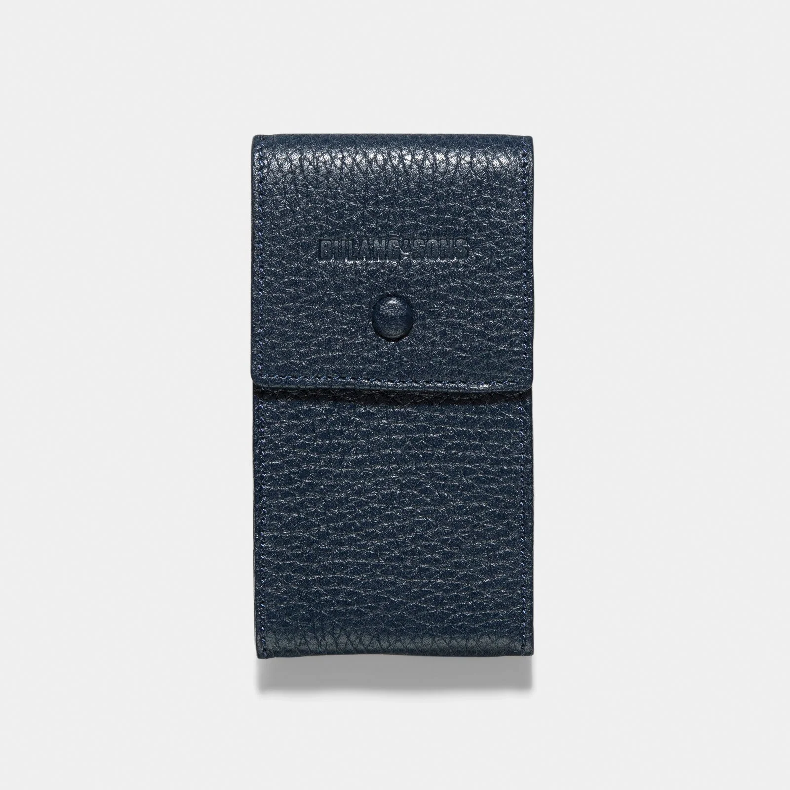 Oxford Blue Luxury Leather Watch Pouch - Image 4