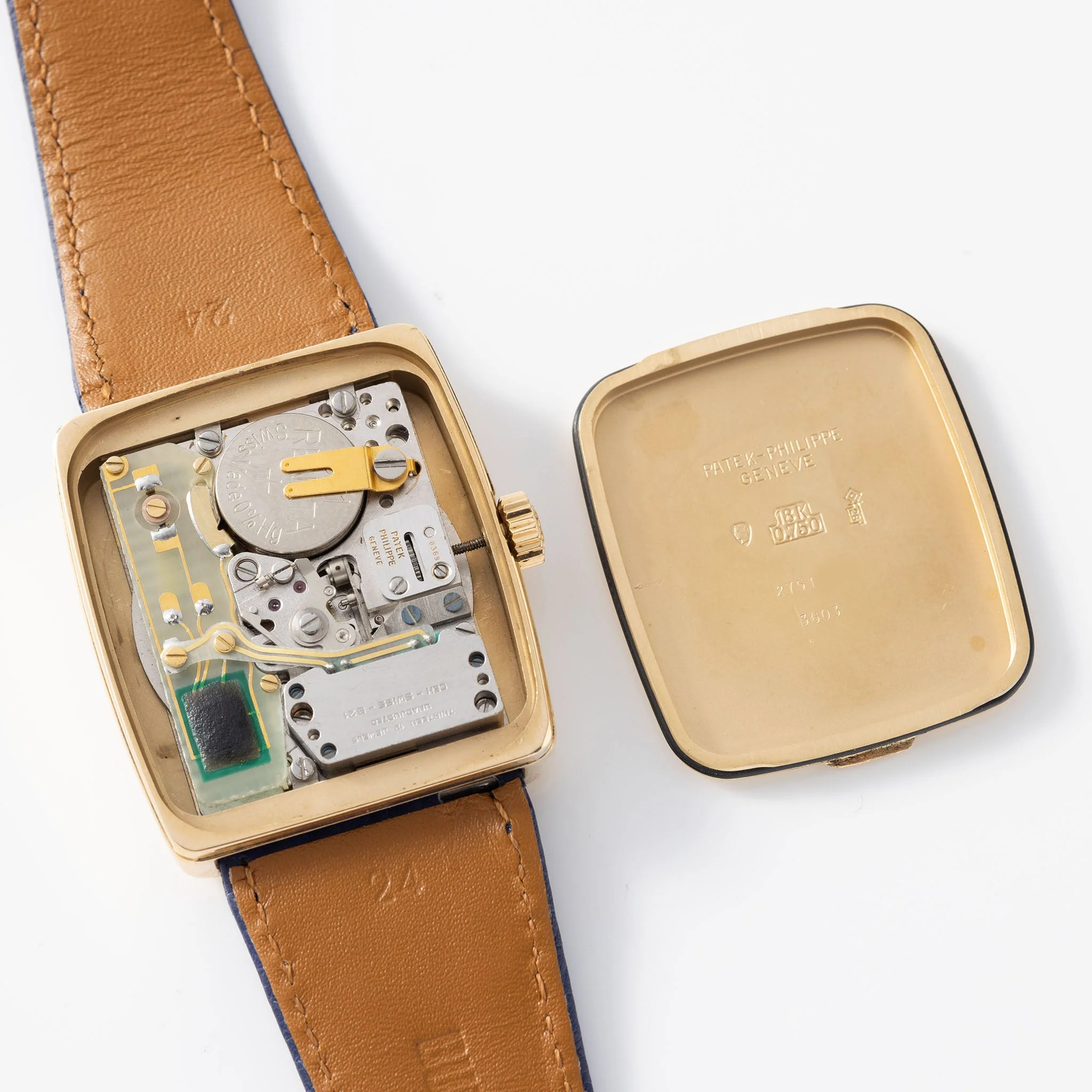 Patek Philippe Beta 21 18K Gold Case ref 3603 - Image 8