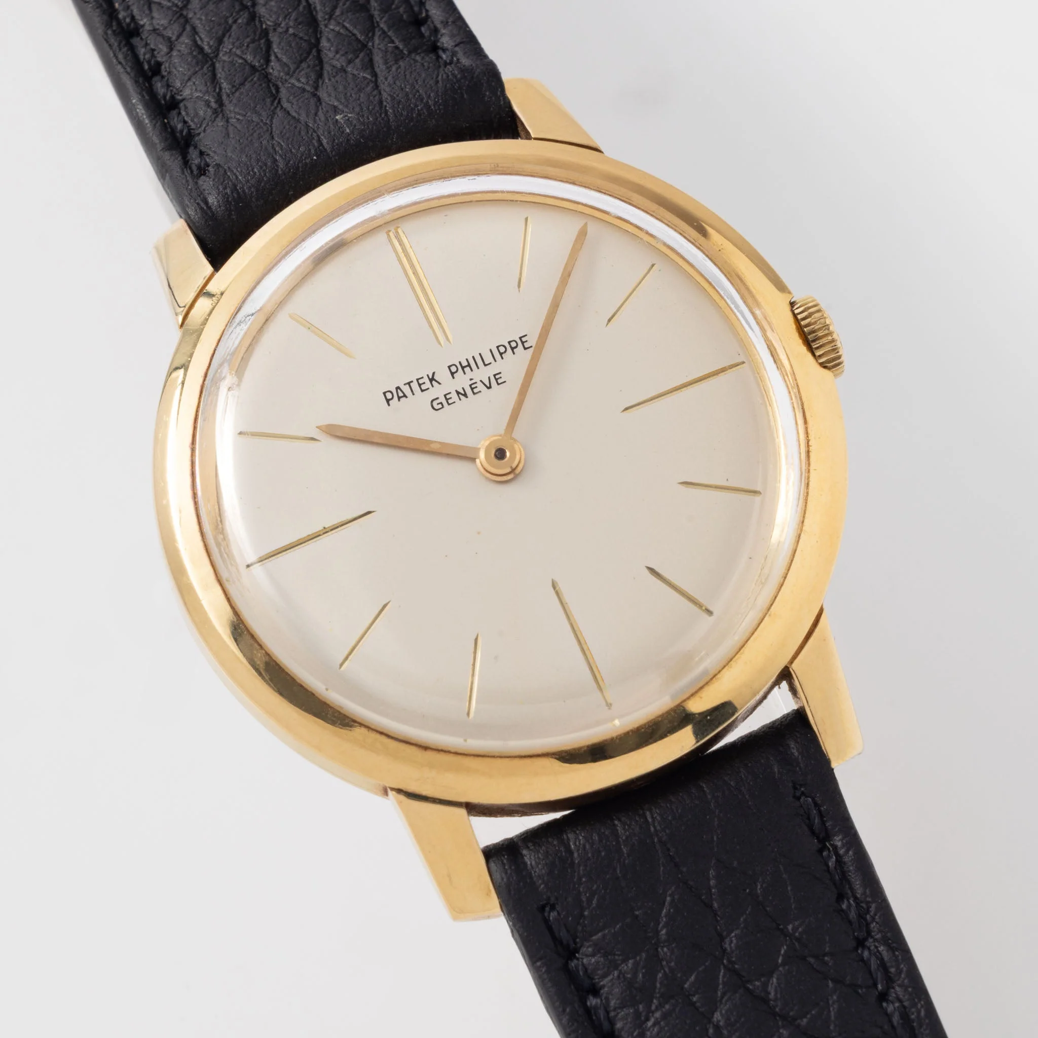 Patek Philippe Calatrava 2593J in 18k yellow gold with Extract of the Archives - Image 5