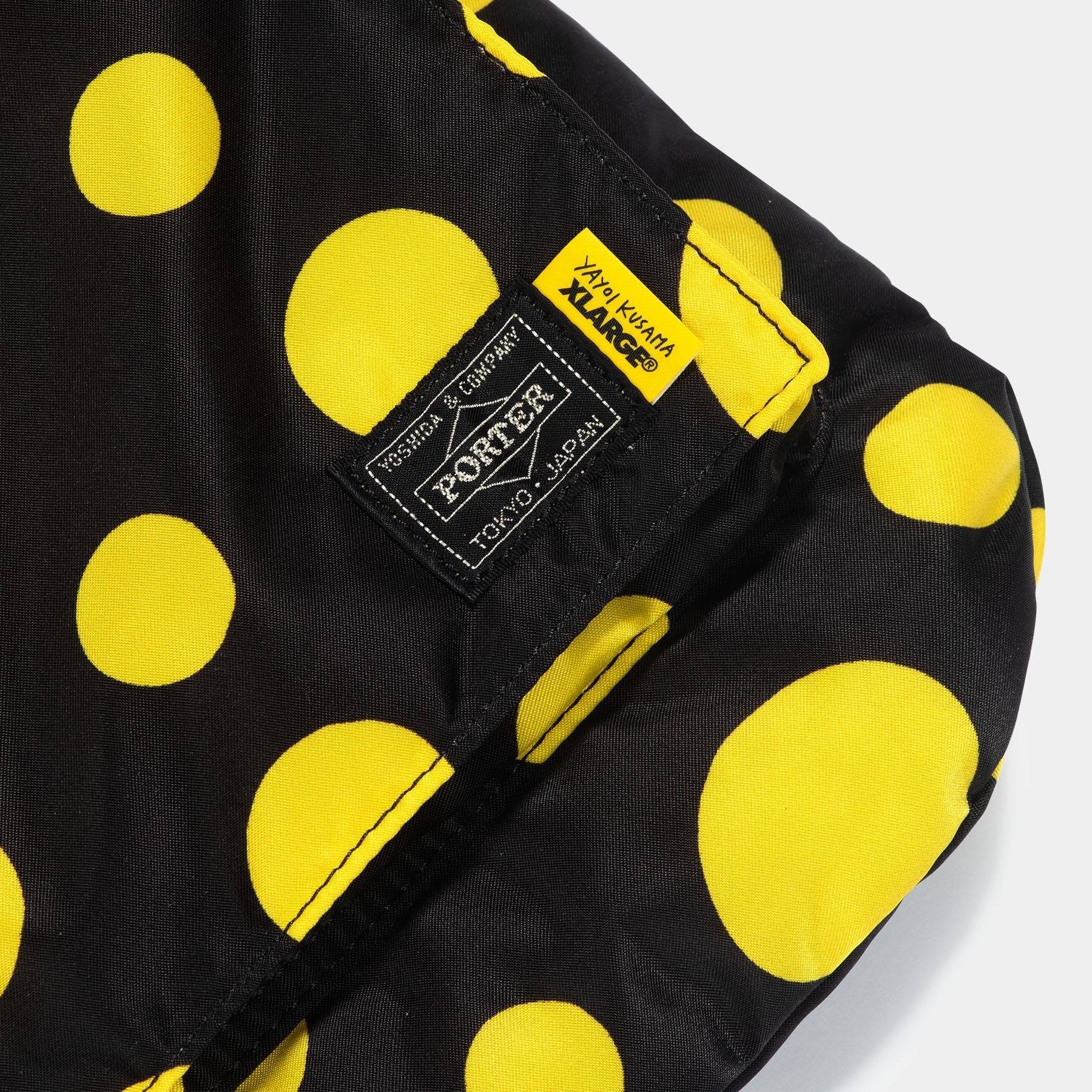 PORTER YOSHIDA X YAYOI KUSAMA HELMET BAG YELLOW DOTS - Image 6