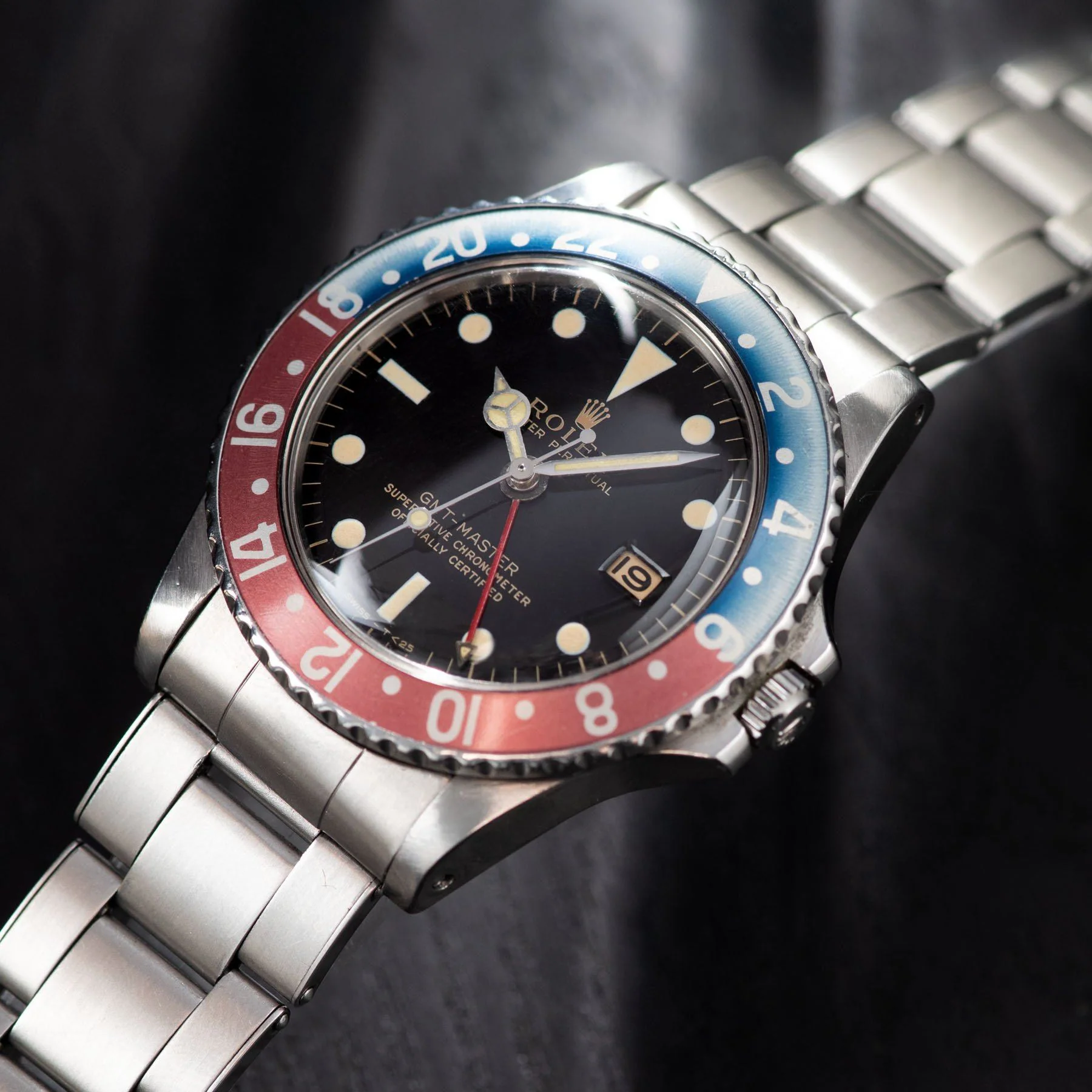 Rolex 1675 Gilt Dial GMT Master Faded Bezel - Image 4