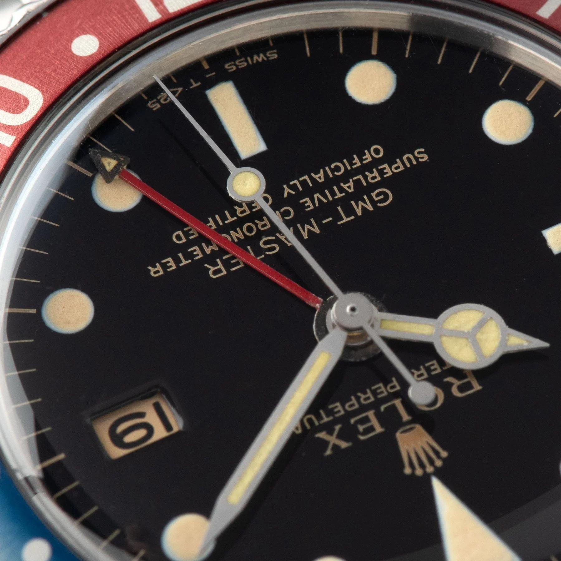 Rolex 1675 Gilt Dial GMT Master Faded Bezel - Image 7