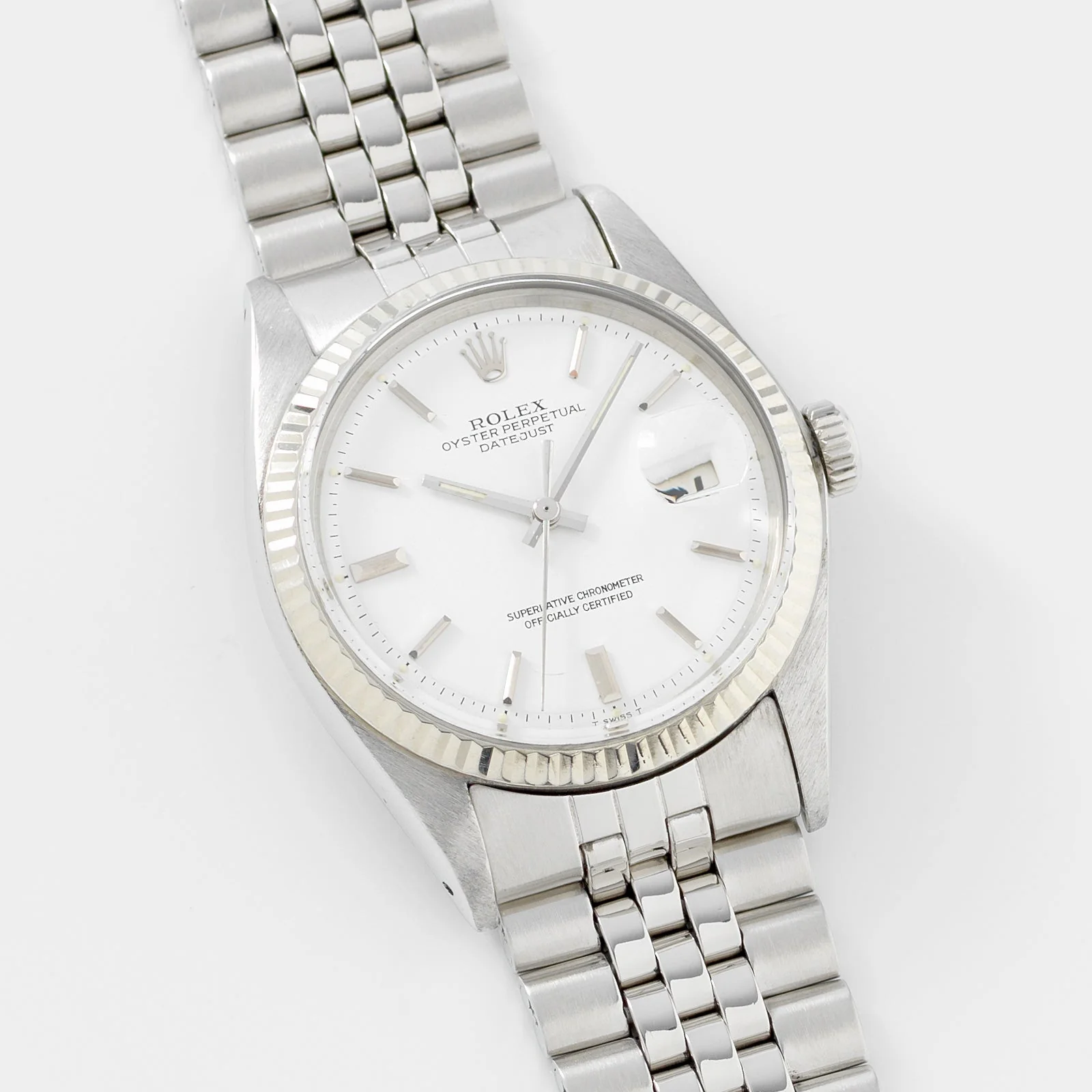 Rolex Datejust 1601 Cool Matte White Dial - Image 4