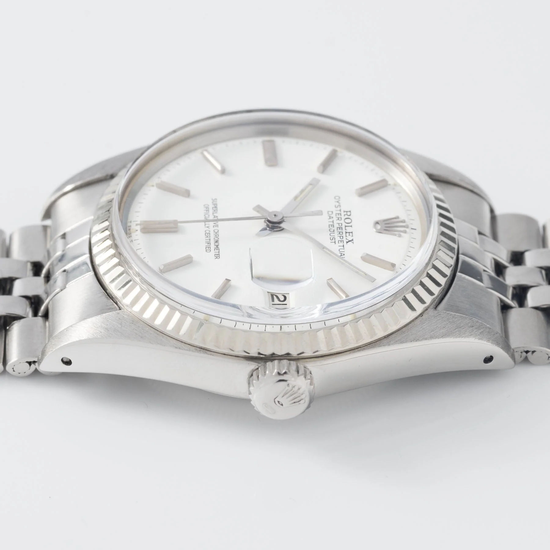 Rolex Datejust 1601 Cool Matte White Dial - Image 5