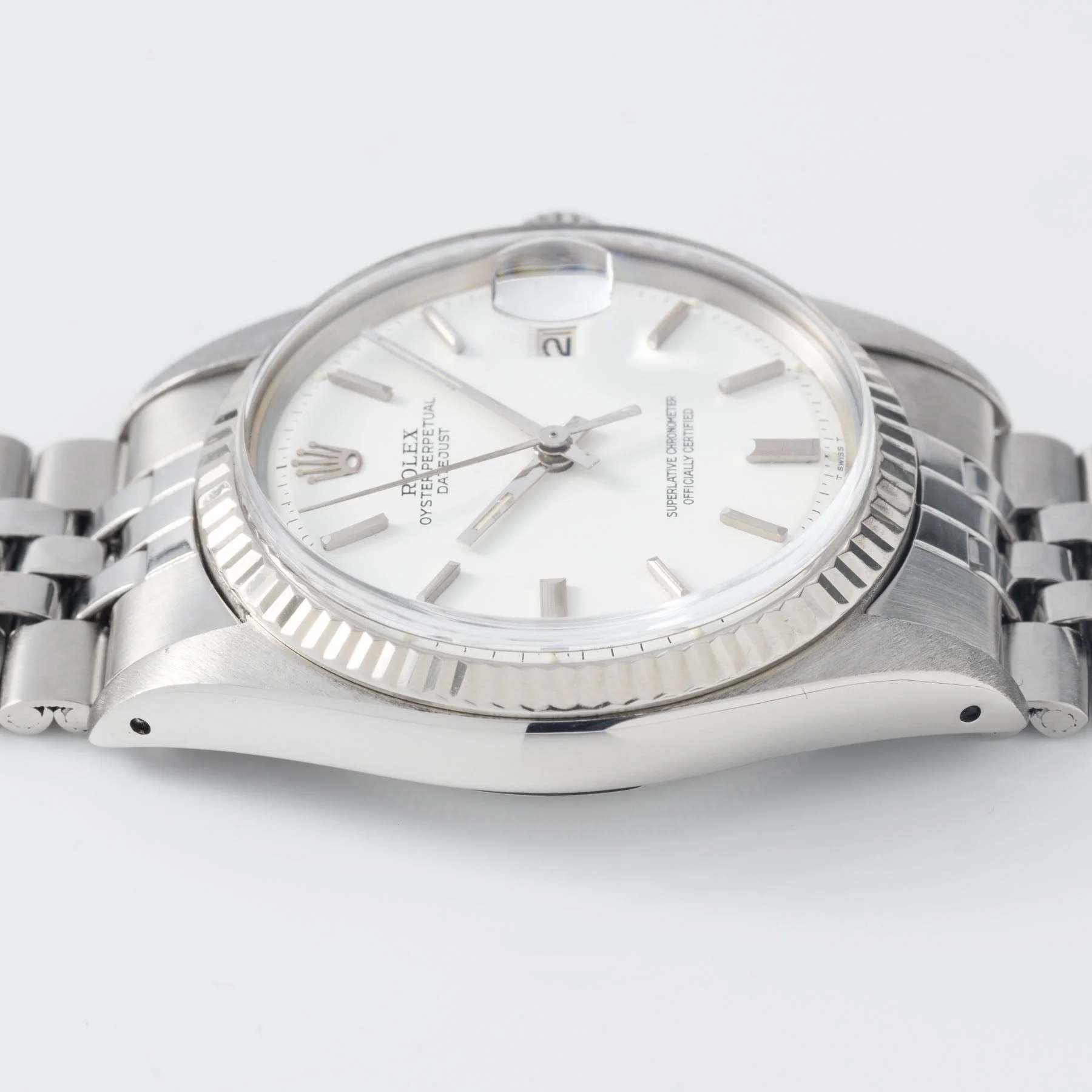 Rolex Datejust 1601 Cool Matte White Dial - Image 7