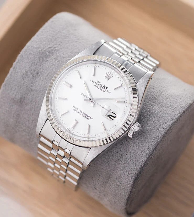 Rolex Datejust 1601 Cool Matte White Dial - Image 9