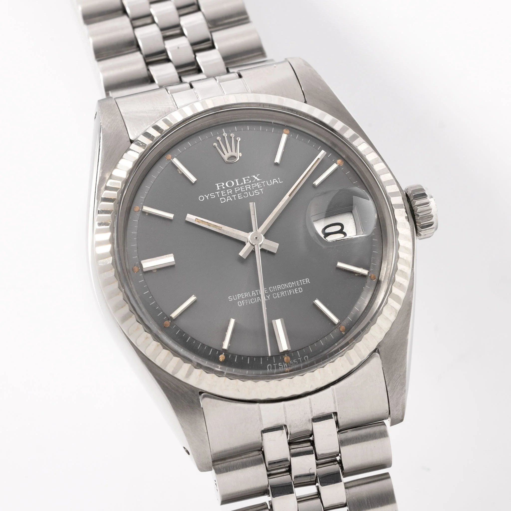 Rolex Datejust Grey Sigma Dial Ref 1601 - Image 4