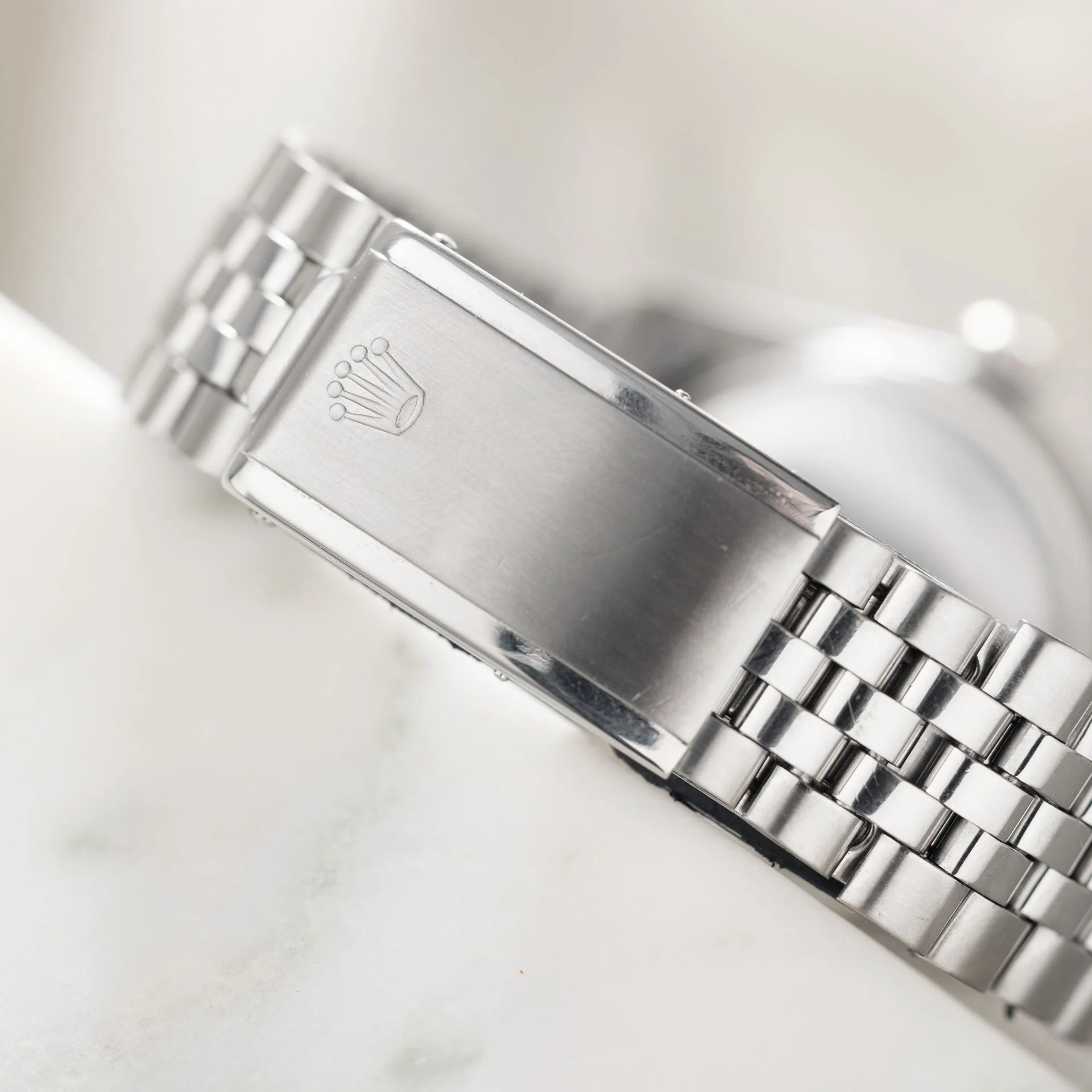 Rolex Datejust 1601 Silver Dial Alpha Hands Rare Clasp - Image 3