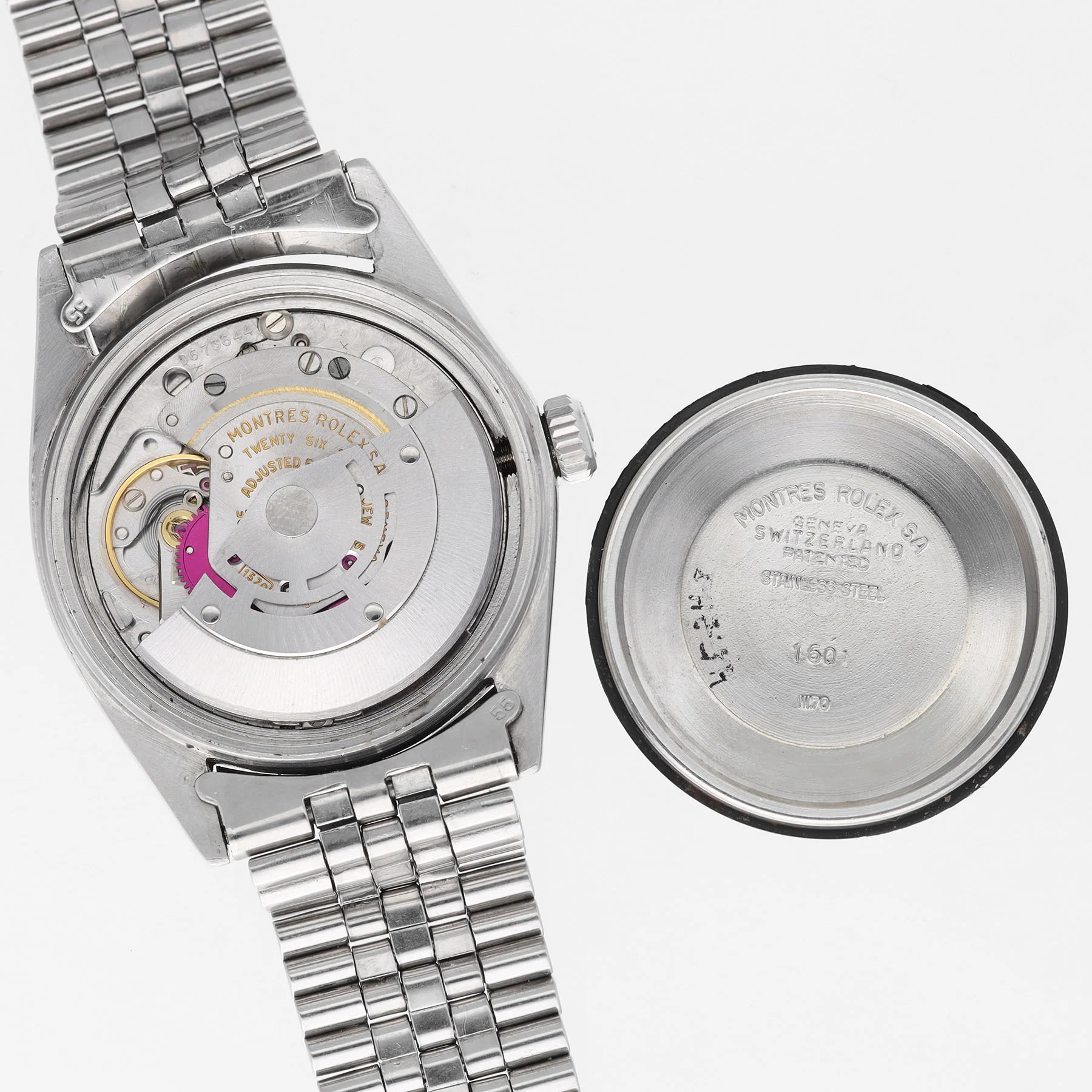 Rolex Datejust Silver Dial ref 1601 - Image 6