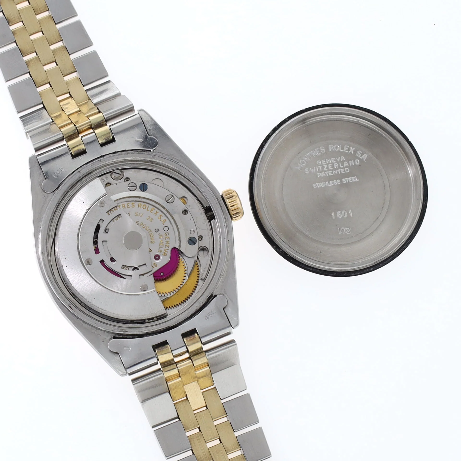 Rolex Datejust 1601 Steel and Gold Linen Dial - Image 8