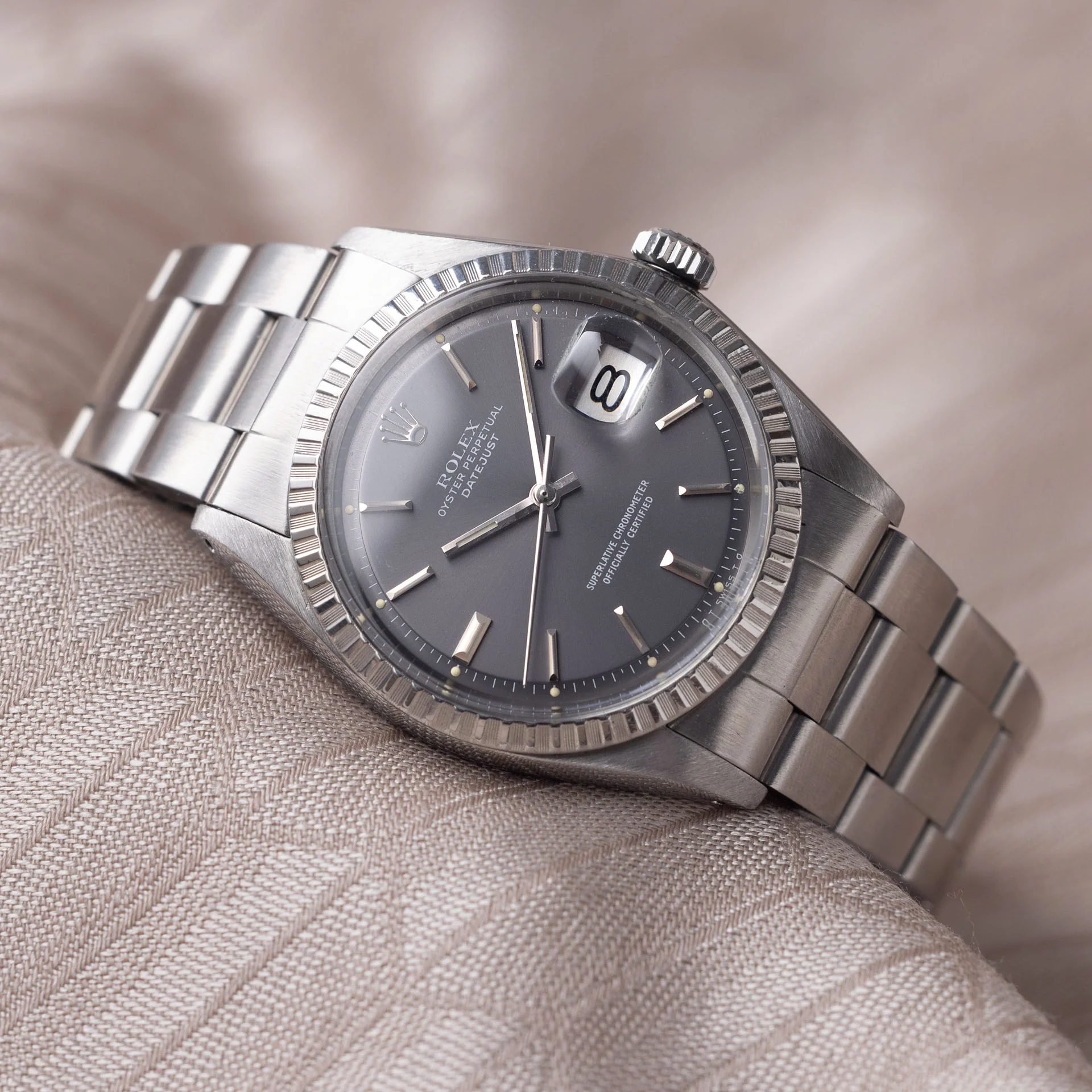 Rolex Datejust 1603 Grey Soleil Sigma Dial - Image 3