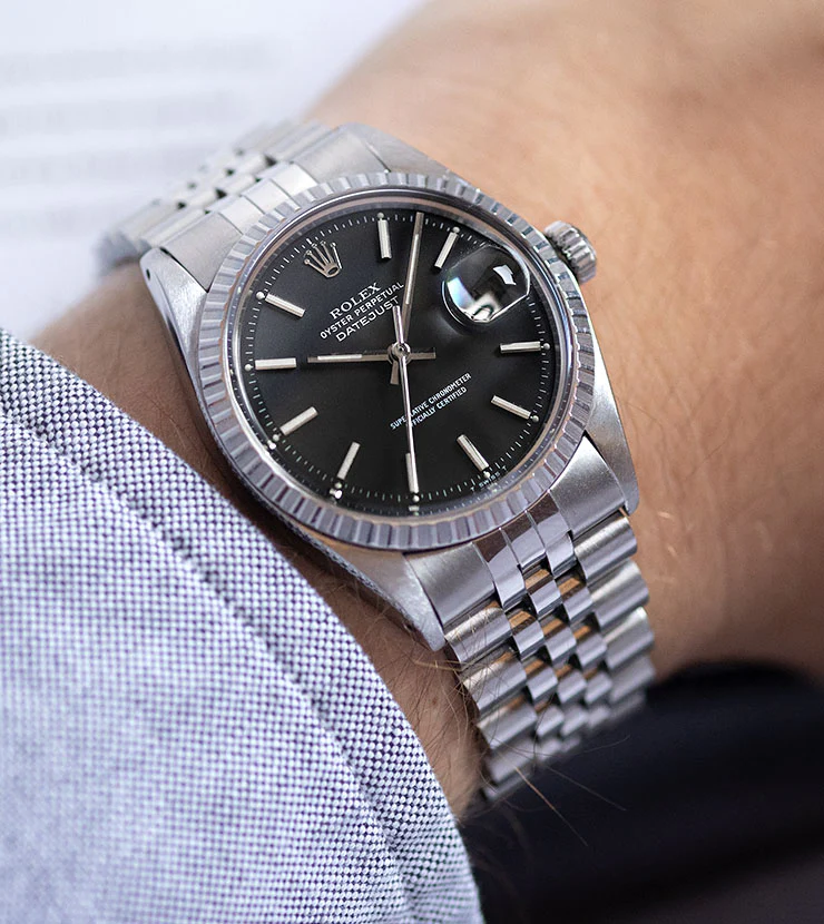 Rolex Datejust 1603 Black Dial - Image 8