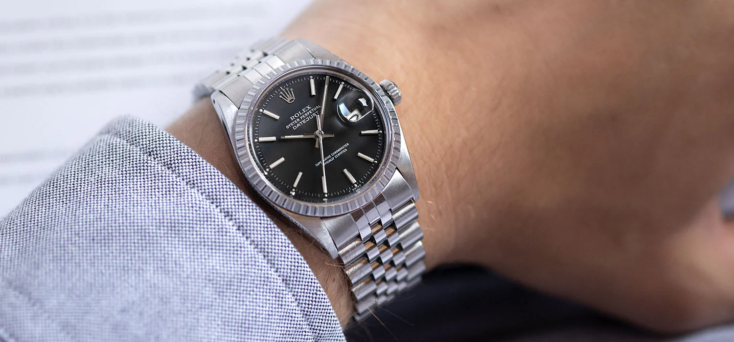 Rolex Datejust 1603 Black Dial - Image 9