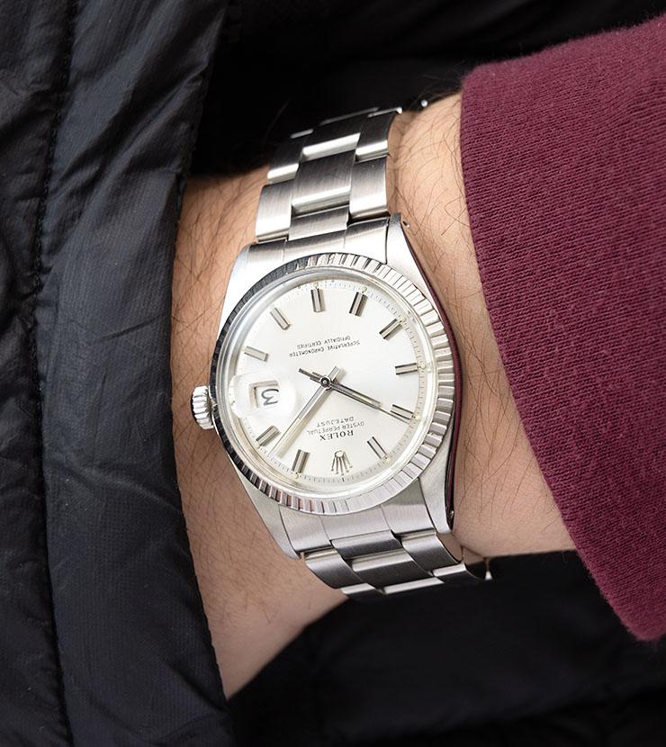 Rolex Datejust 1603 Wide Boy Sigma Dial - Image 8